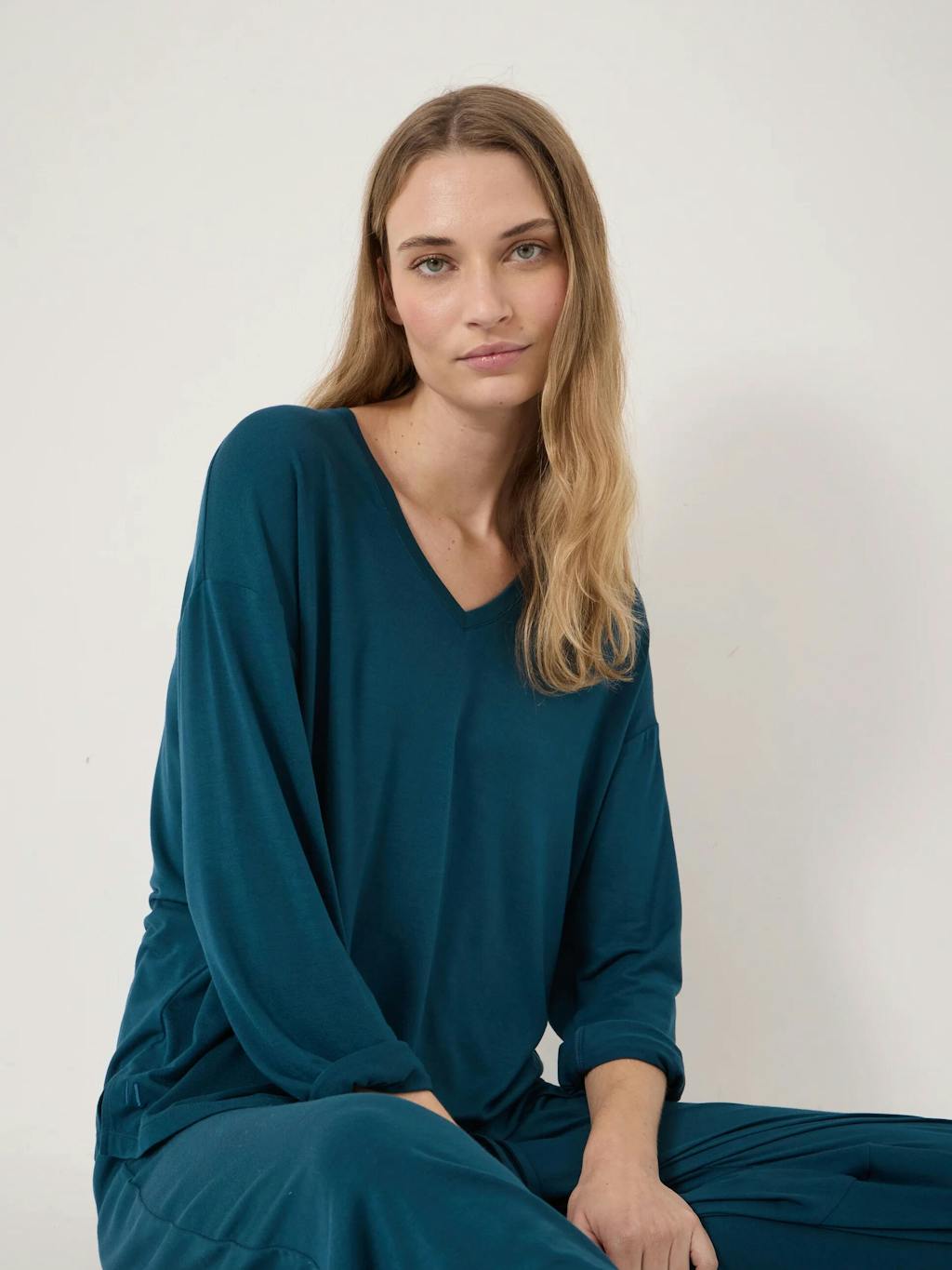 014920-1709-04 Nox Jersey V-Neck Pyjamas