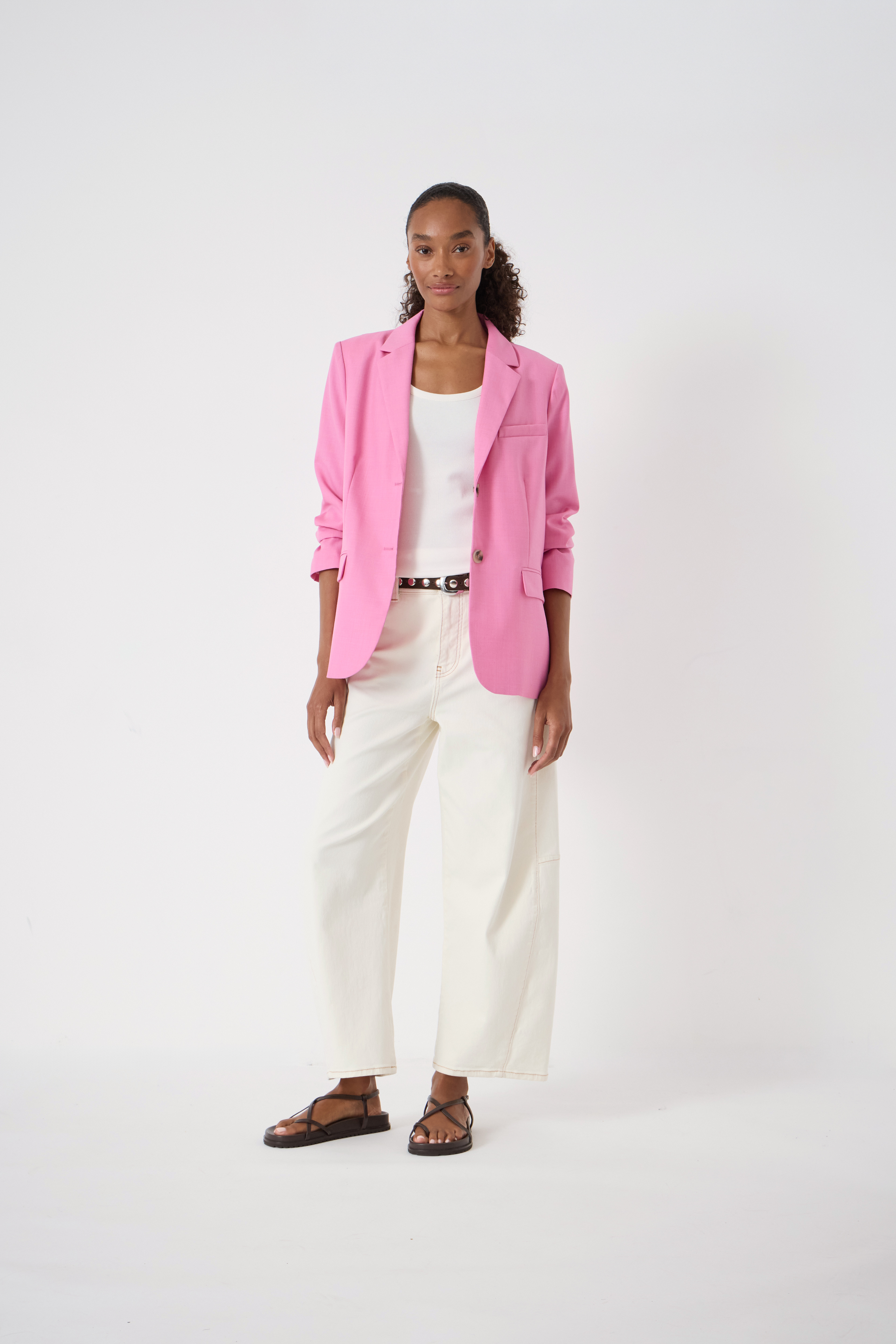 Bel Relaxed Wool Blend Blazer