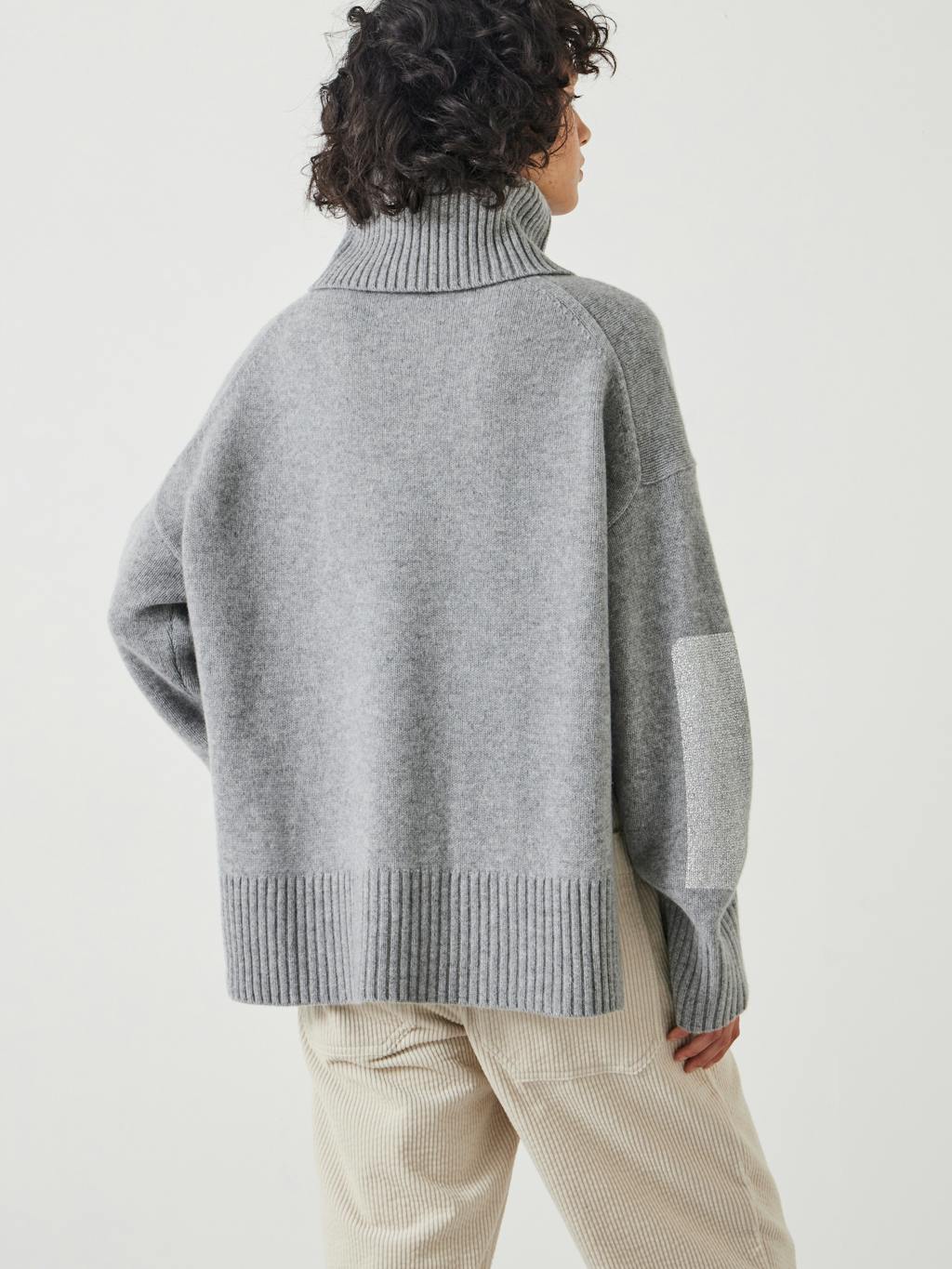 012162-2805-03 Livvy Merino Wool Detachable Roll Neck Jumper