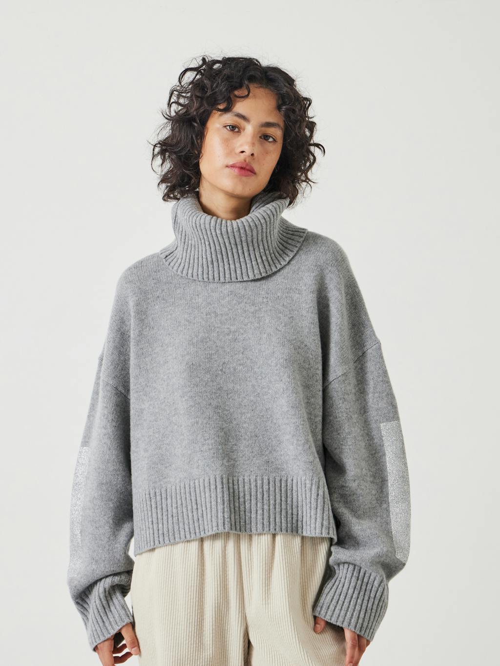 012162-2805-01 Livvy Merino Wool Detachable Roll Neck Jumper