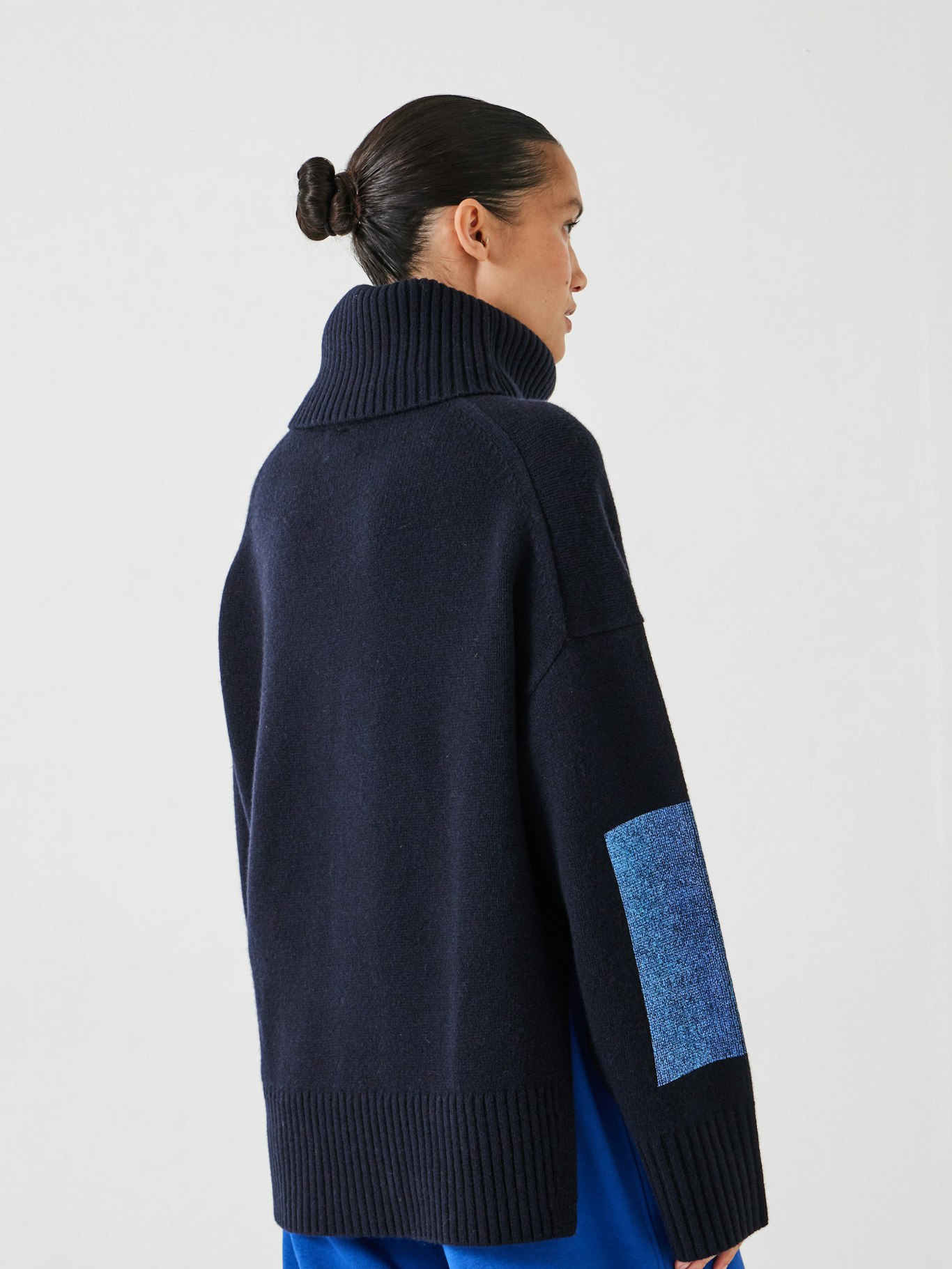 012162-2729-03 Livvy Merino Wool Detachable Roll Neck Jumper