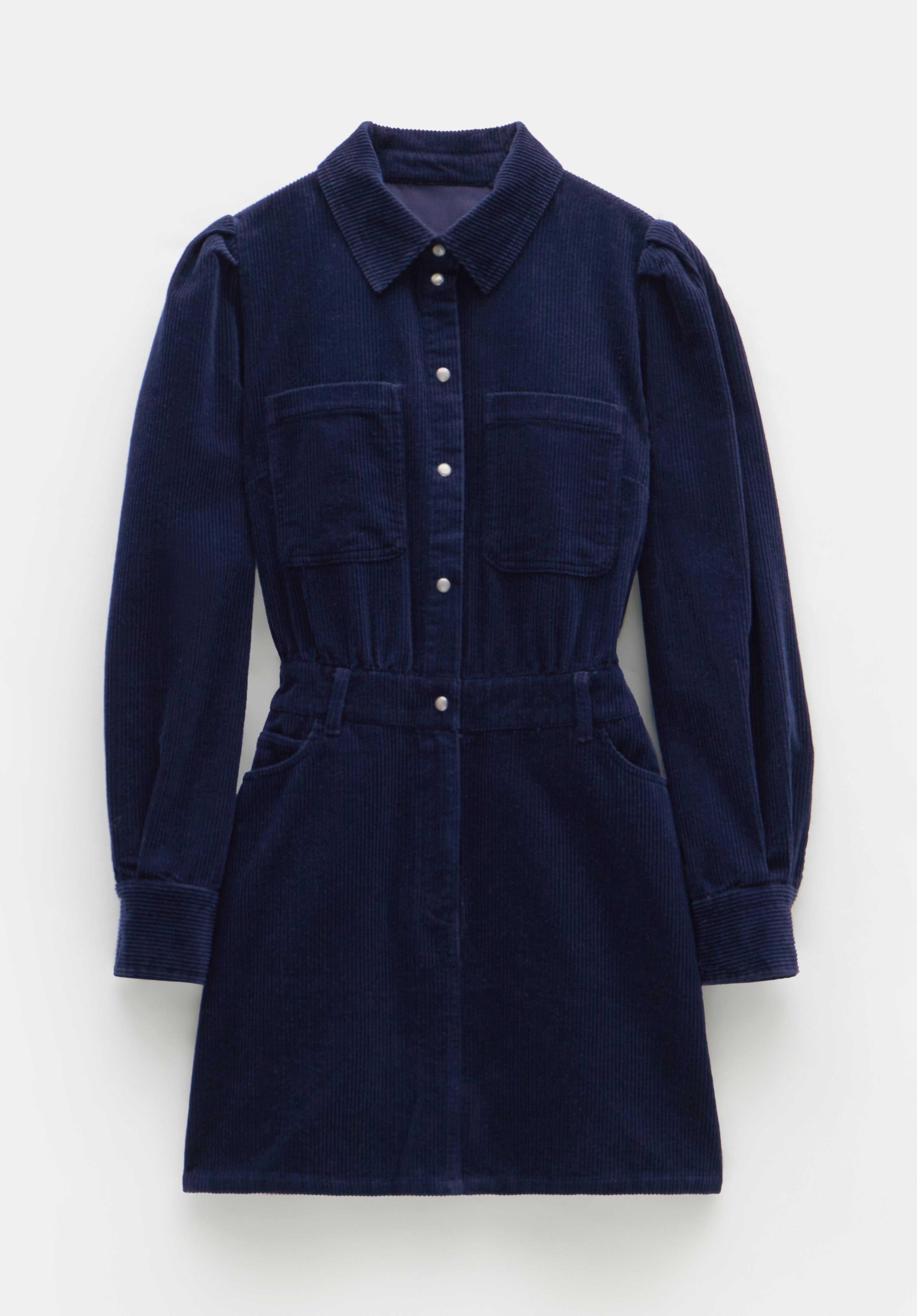 Mariella Cord Mini Dress