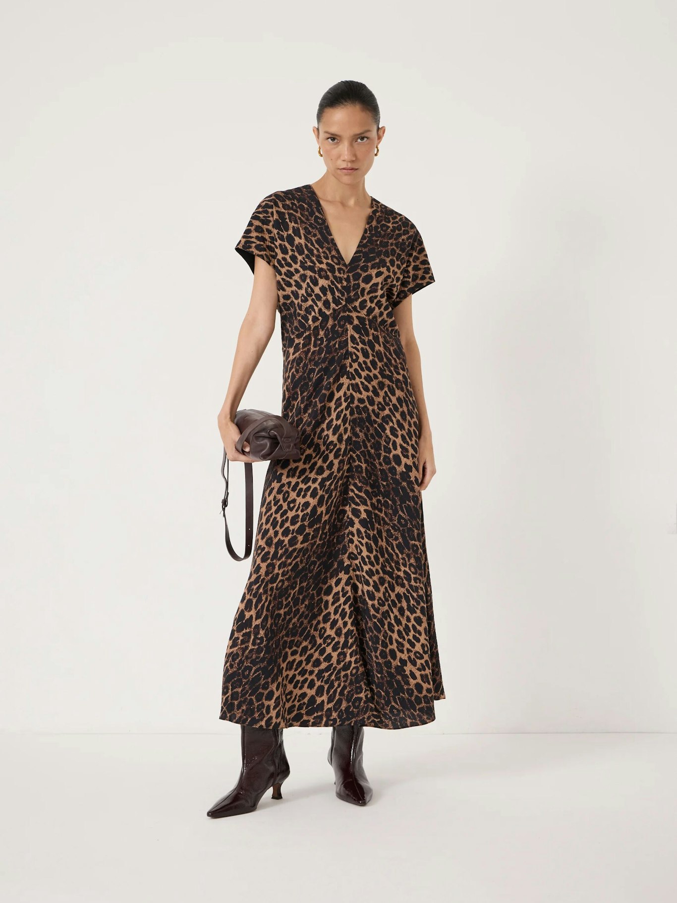 011762-4604-01 Grace V-Neck Maxi Dress