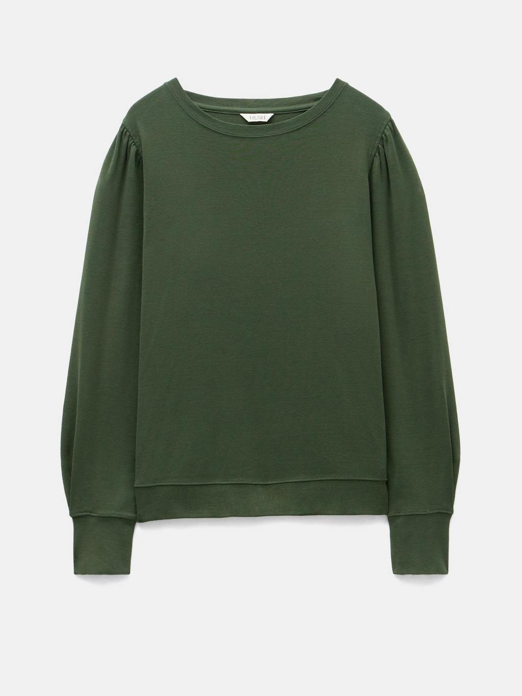 007404-4723-07 Emily Puff Sleeve Cotton Jersey Top