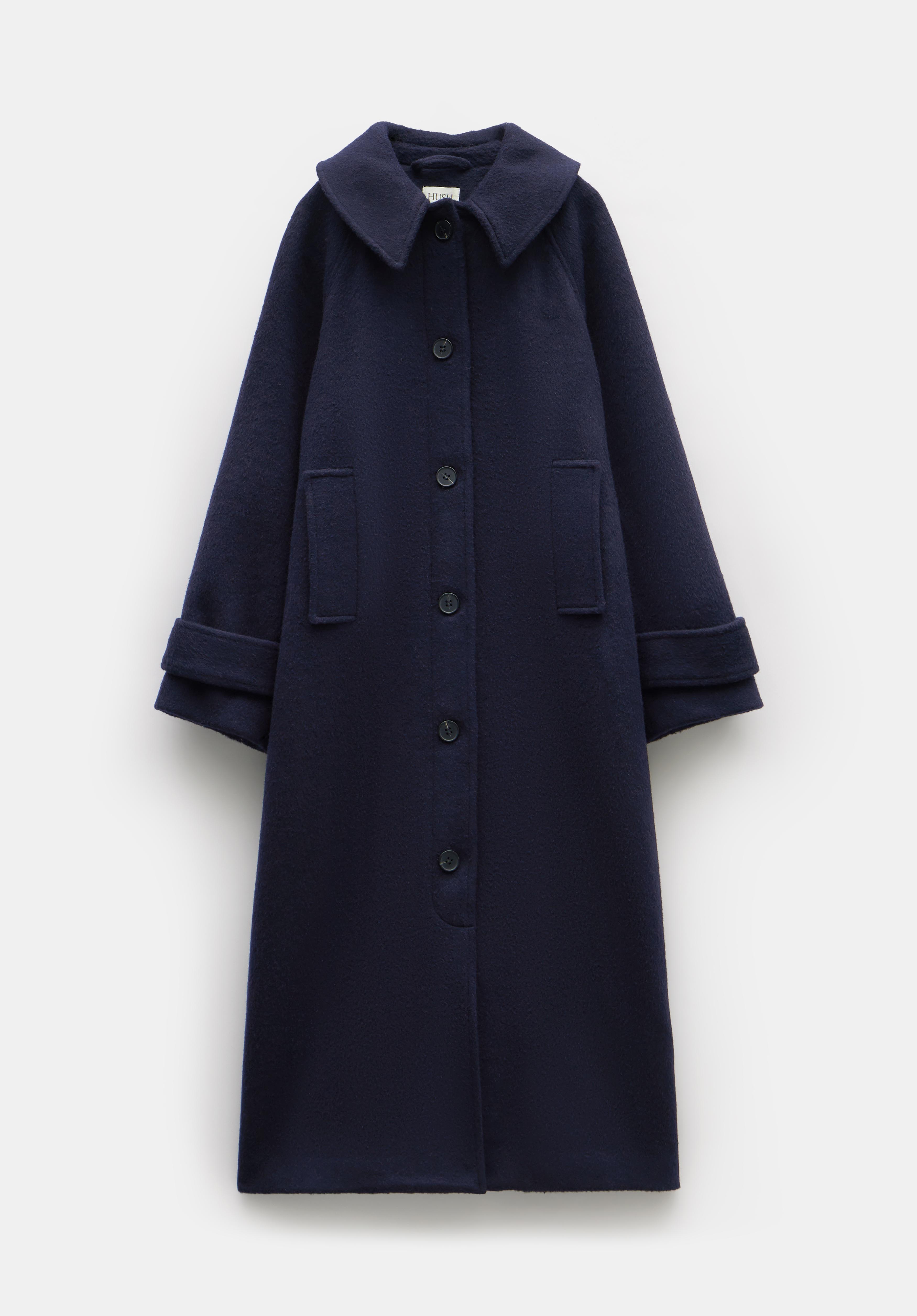 Munroe Pure Wool Oversized Cocoon Coat