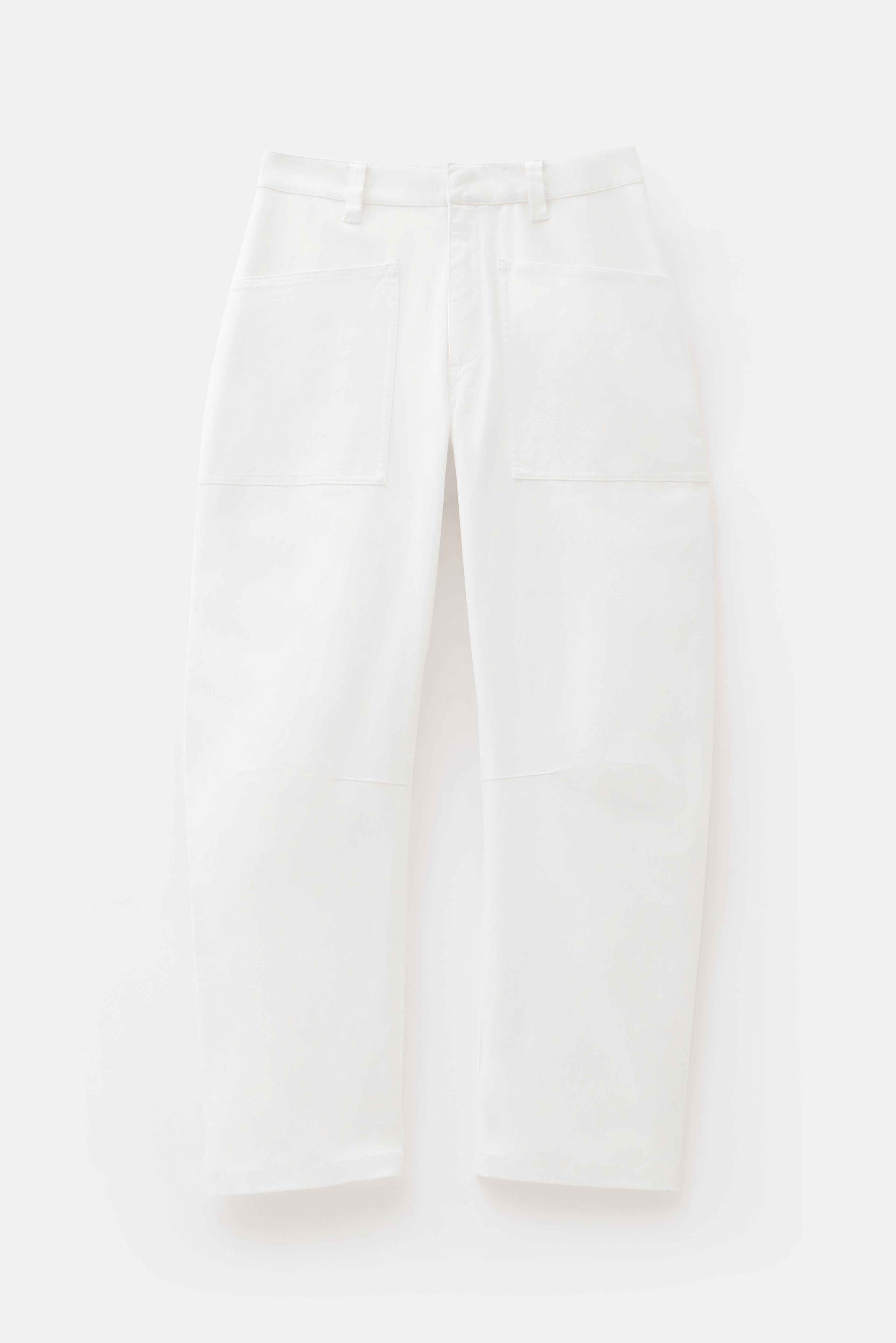 Cordi Barrel Leg Cotton Trousers