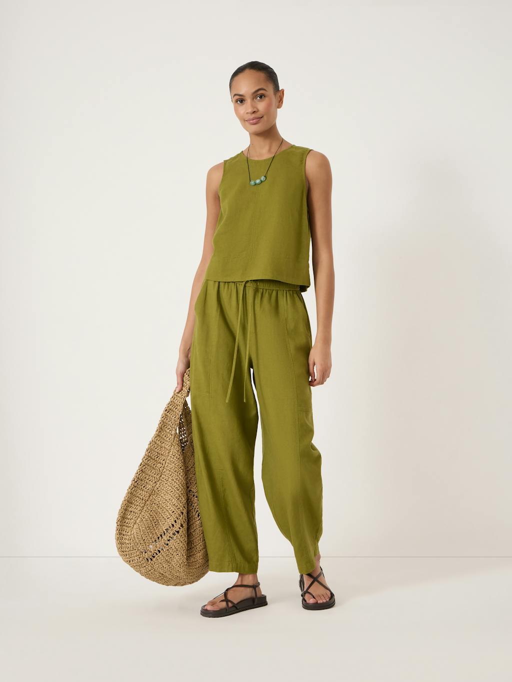 014609-4909-01 Estie Cowl Neck Hanky Hem Dress