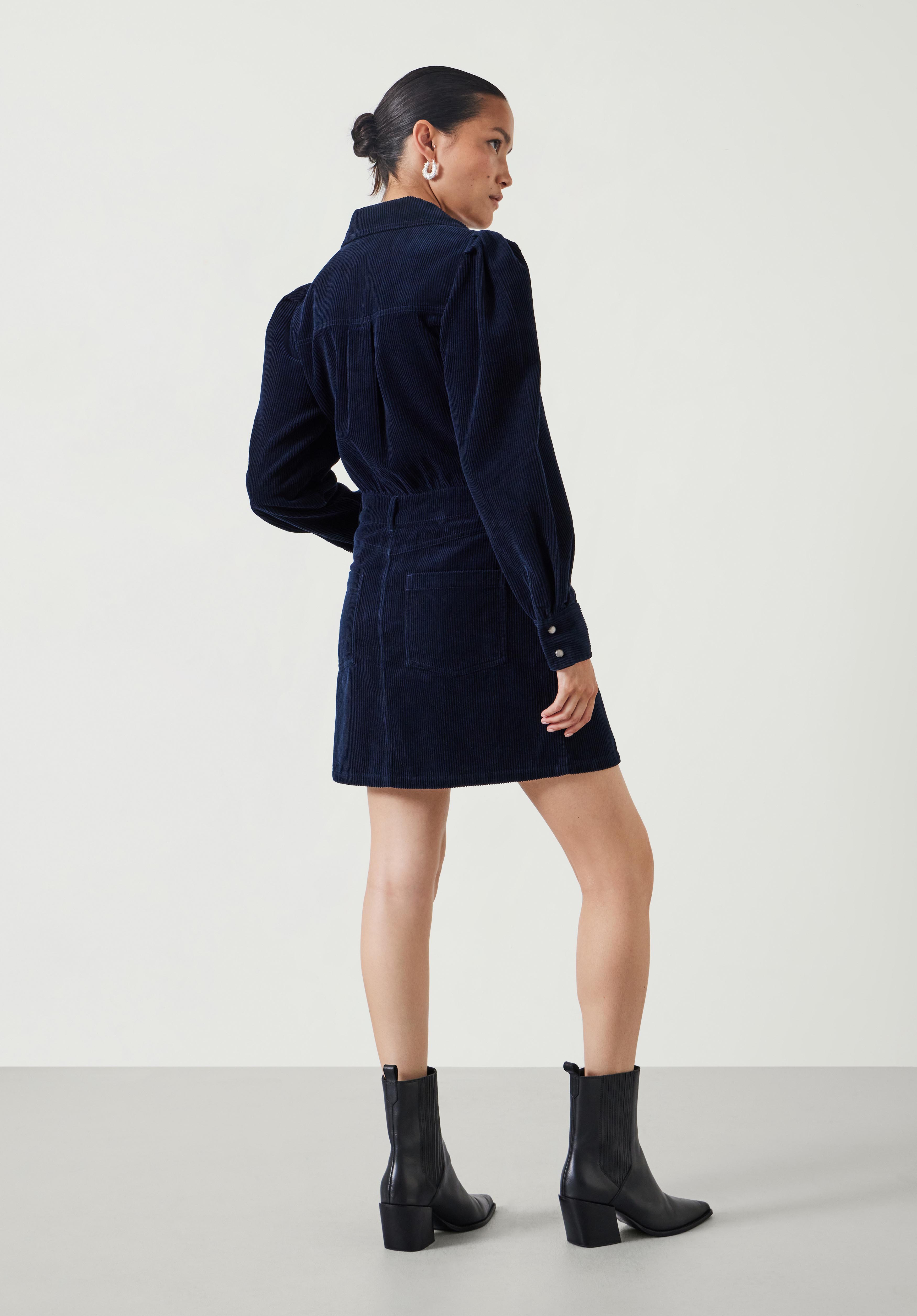 Mariella Cord Mini Dress
