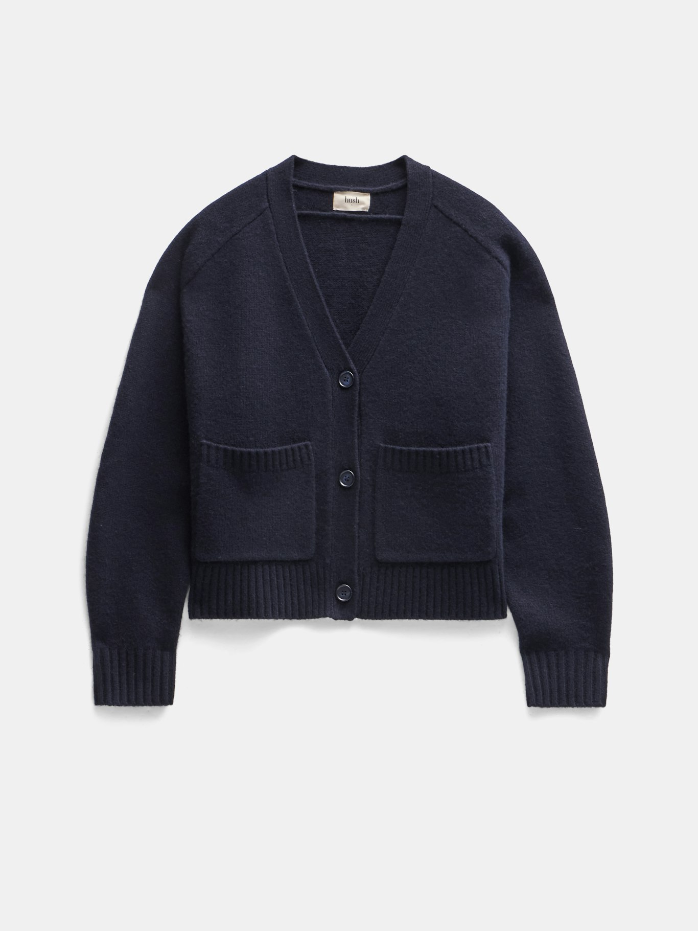 012975-1677-07 Daisy Merino Wool V Neck Cardigan