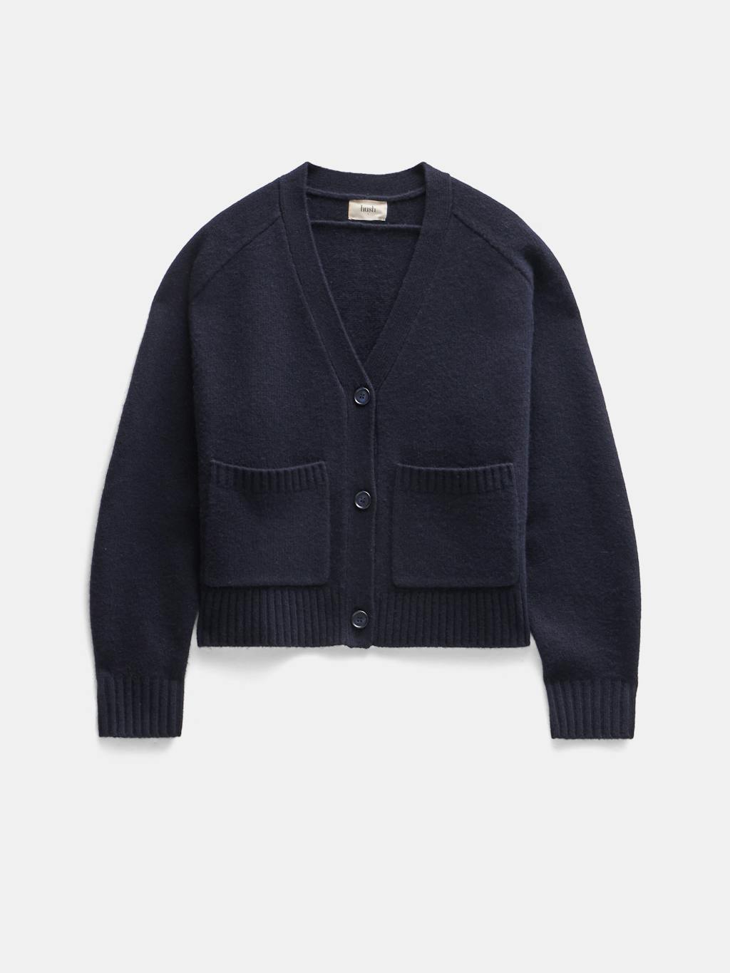 012975-1677-07 Daisy Merino Wool V Neck Cardigan