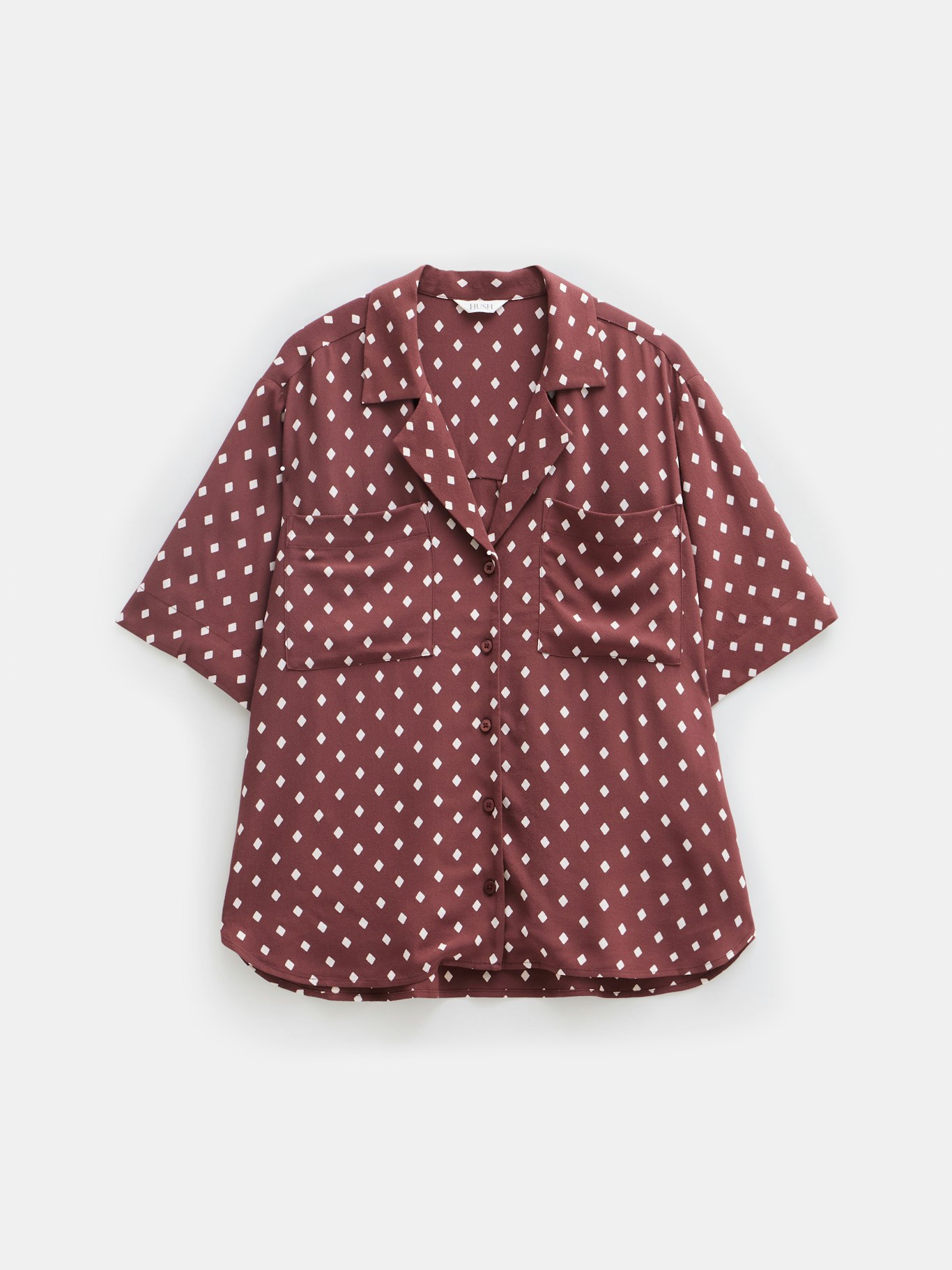 013225-4746-07 Revere Collar Short Sleeve Shirt