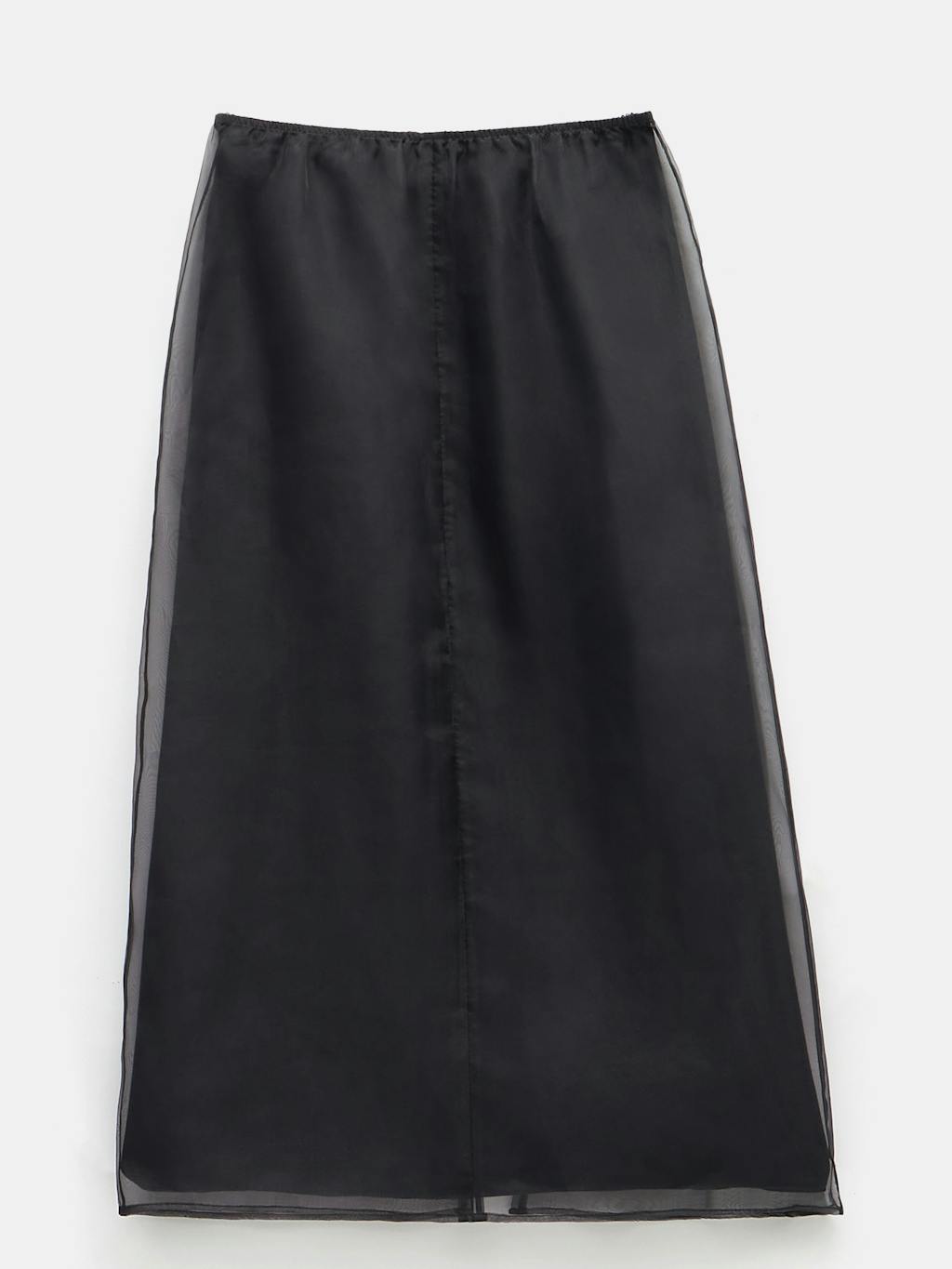 012395-0456-07 Zuri Organza Skirt (Black)