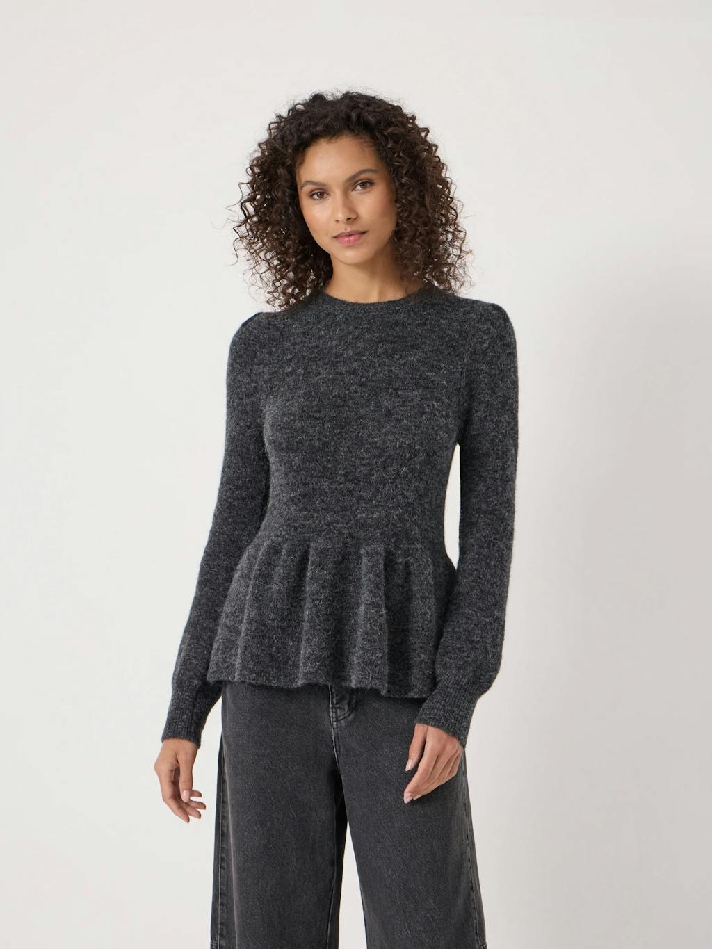 014247-2806-01 Cosy Alpaca Peplum Jumper