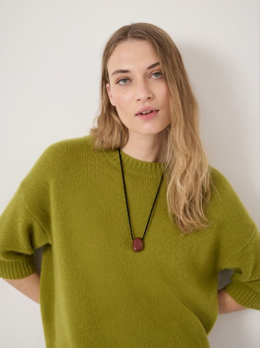 Cherrie Chunky Cashmere Tee