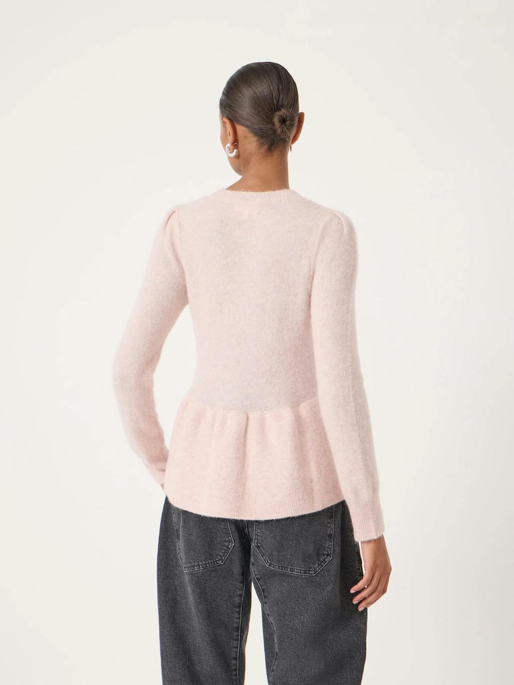 014247-1105-04 Cosy Alpaca Peplum Jumper