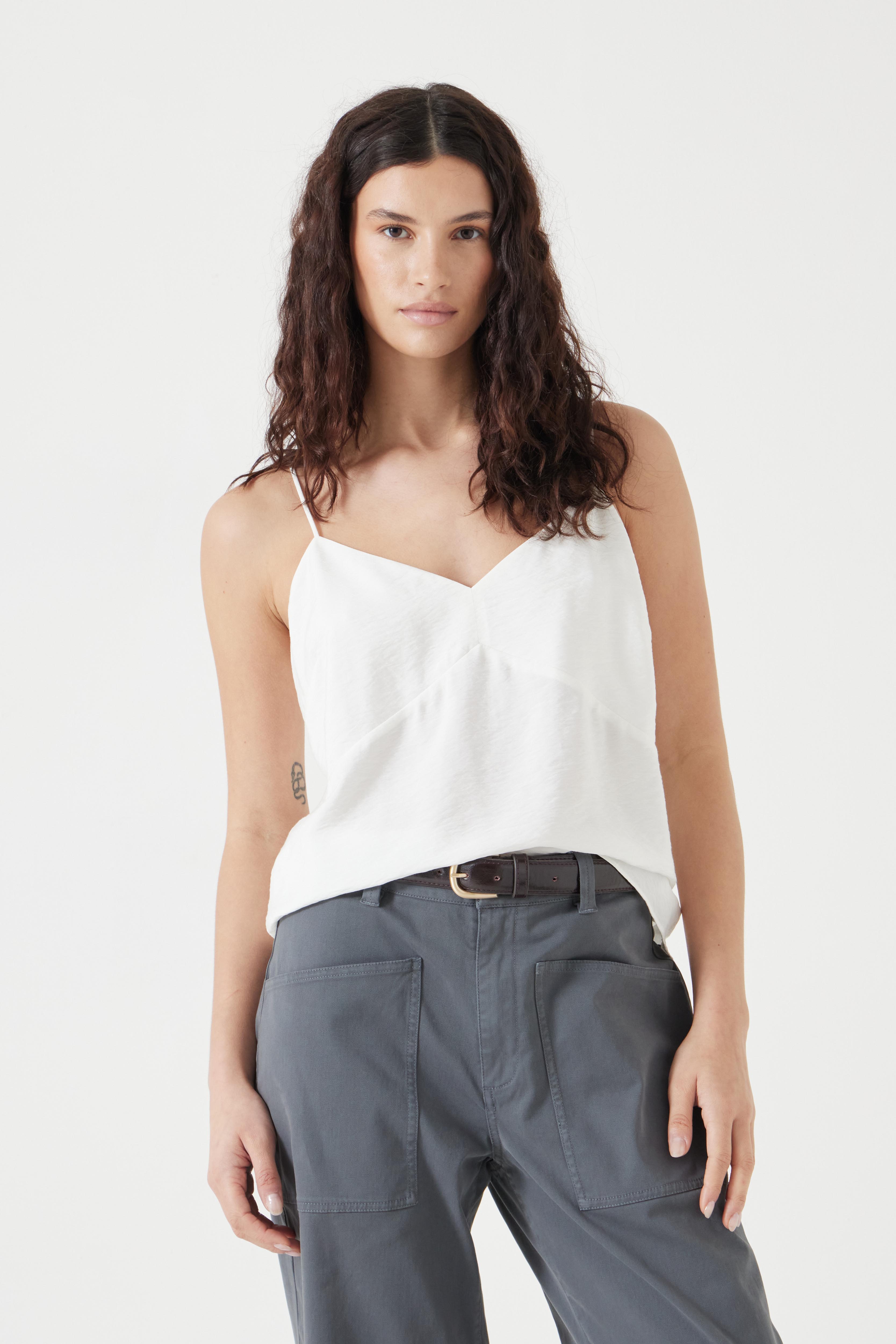 Thin Strap V-Neck Cami