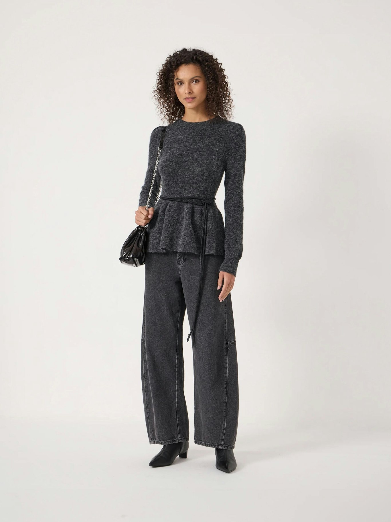 014247-2806-03 Cosy Alpaca Peplum Jumper