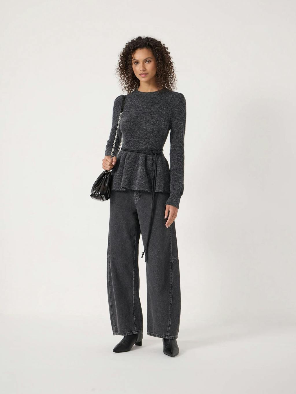 014247-2806-03 Cosy Alpaca Peplum Jumper