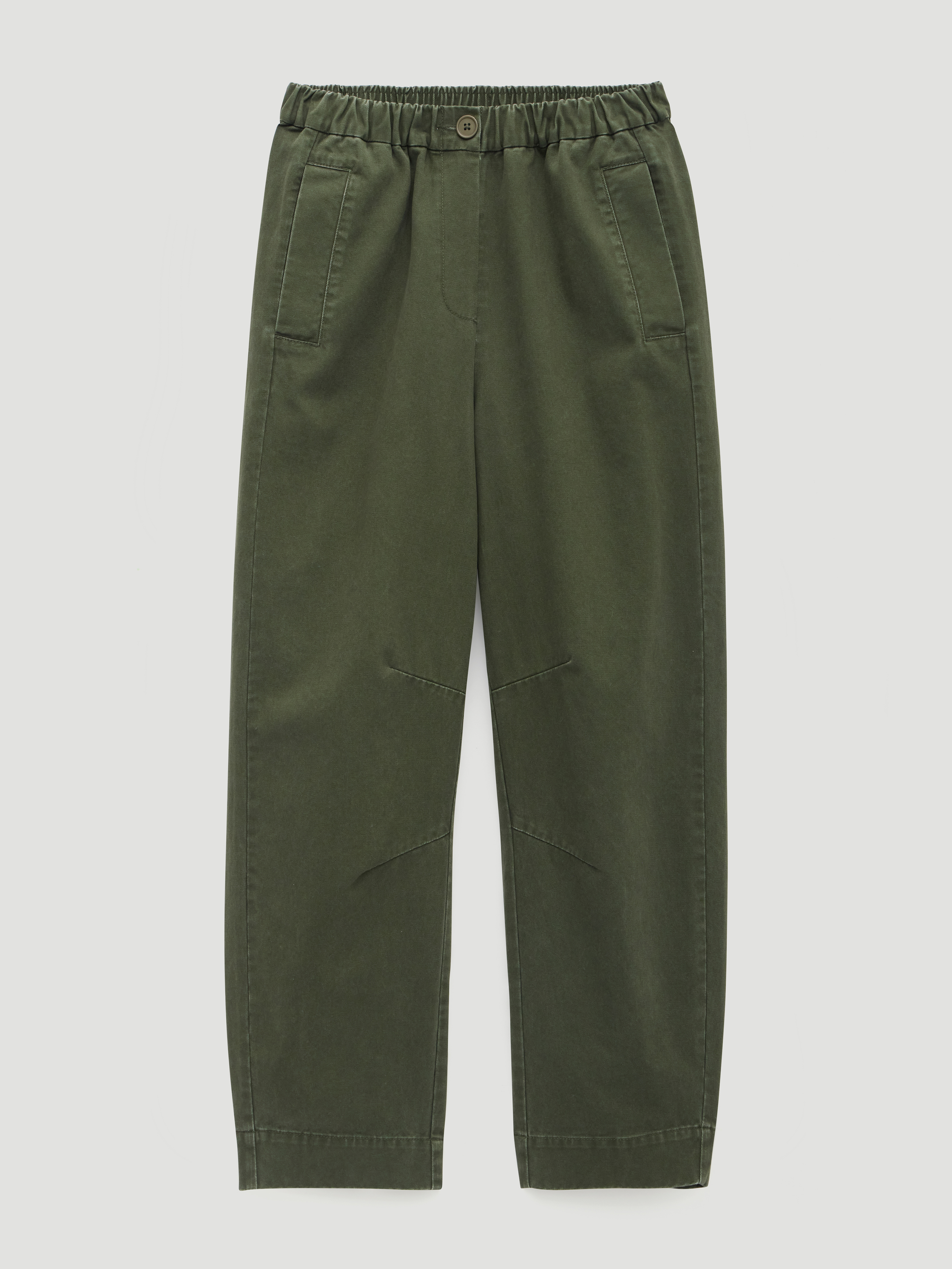 Jack Barrel Leg Pull On Trousers