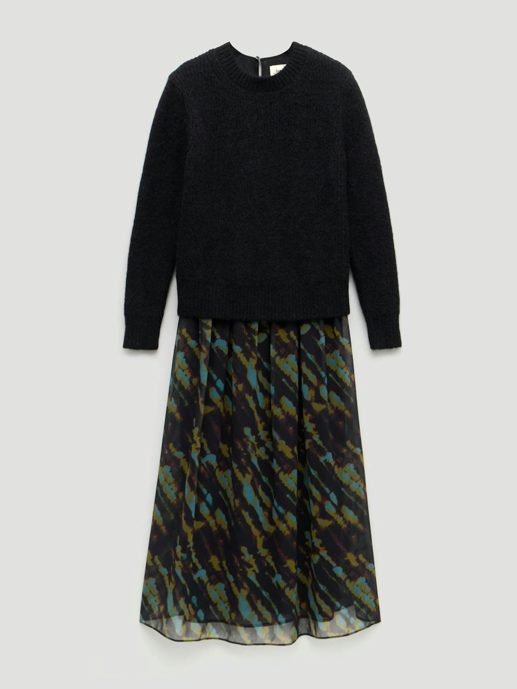 011808-4680-07 Clara Knit Woven Dress