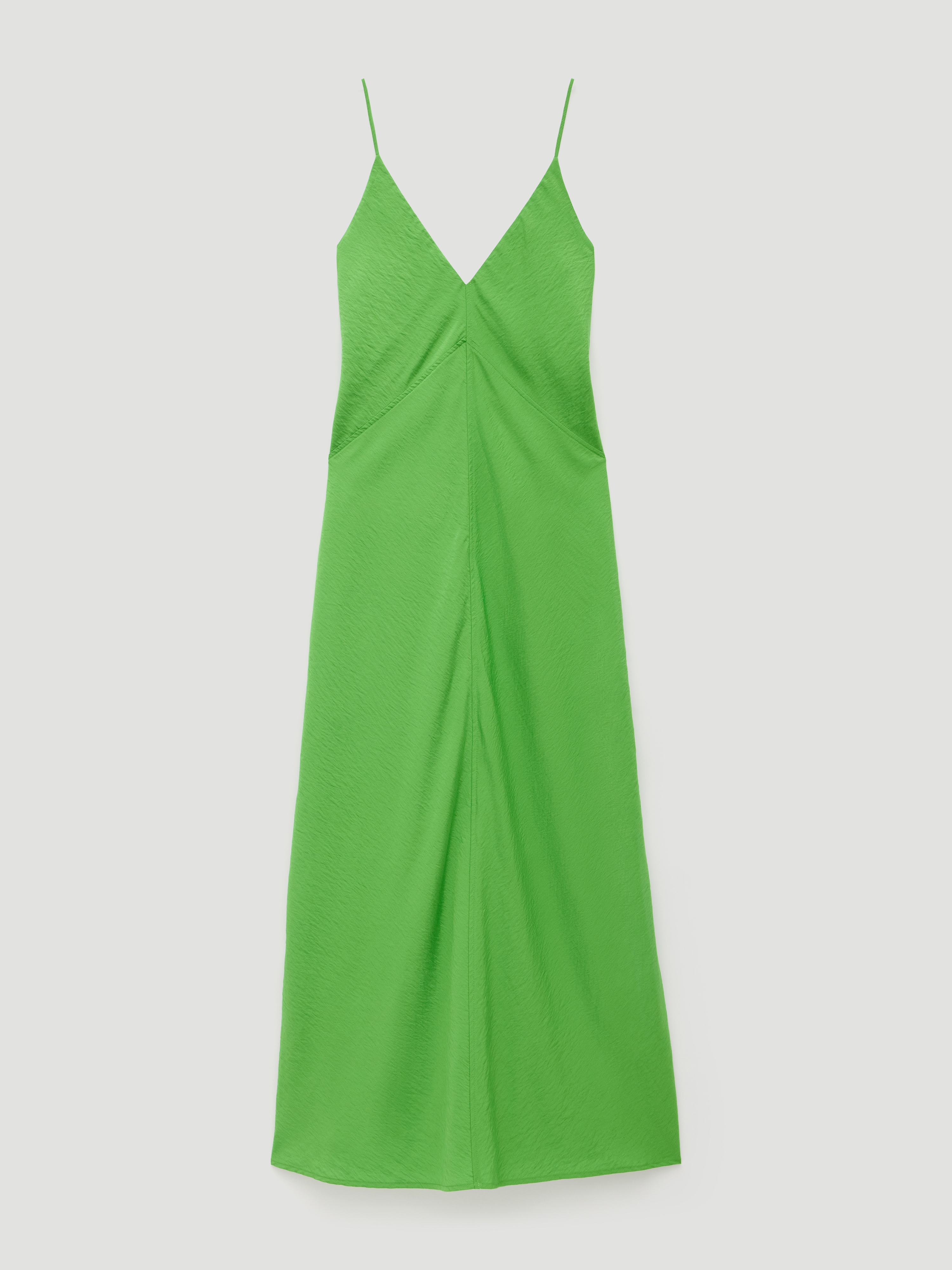 Air Flow Seam Detail Maxi Slip Dress