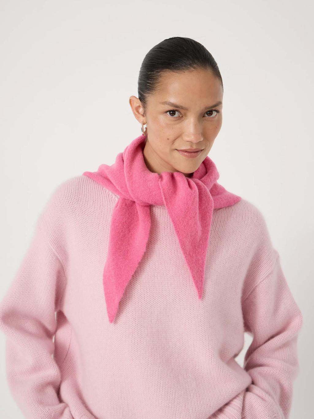 014337-0097-01 Wool Blend Triangle Scarf