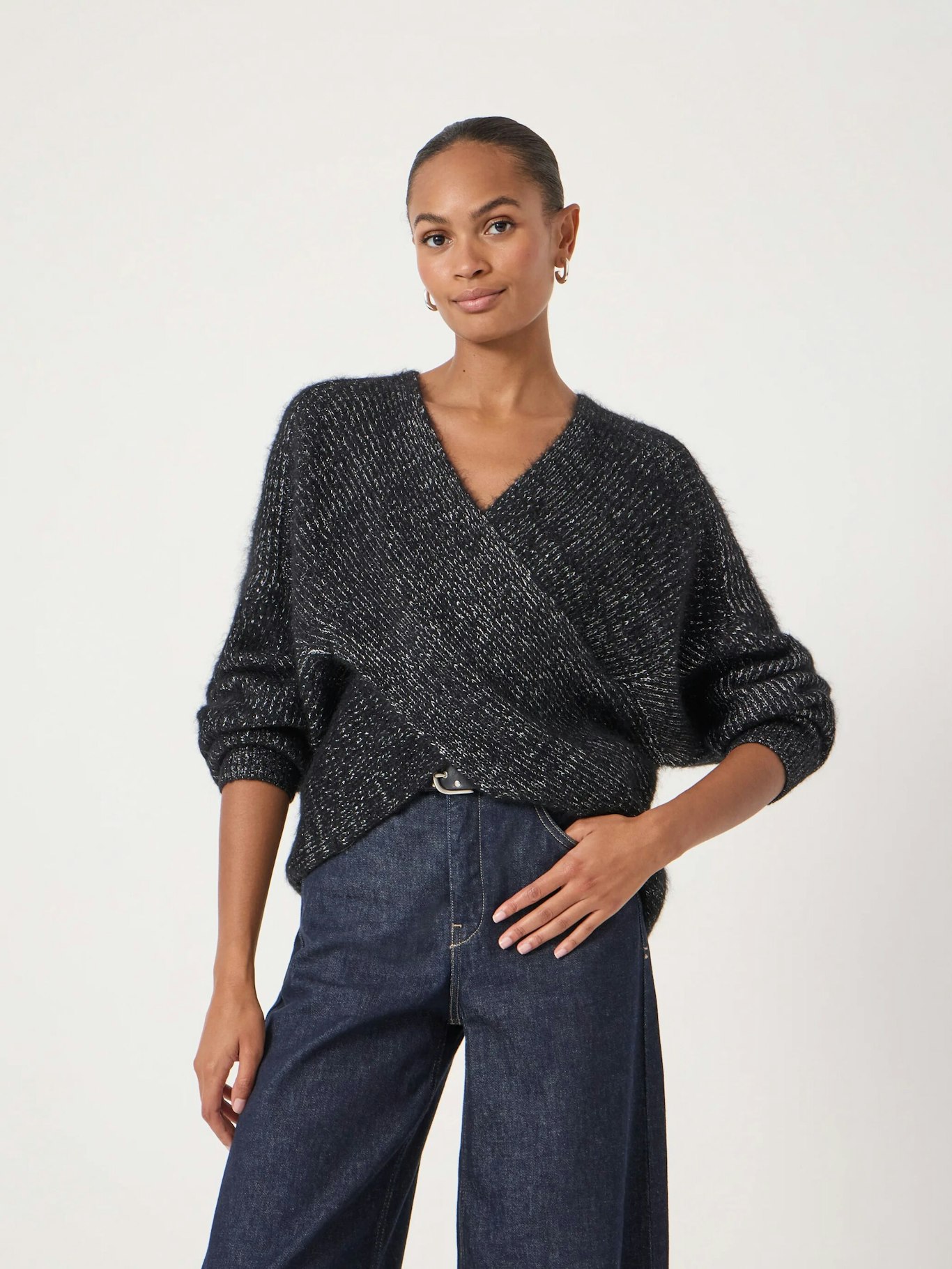 014392-2811-01 Betty Wool Blend Metallic Jumper