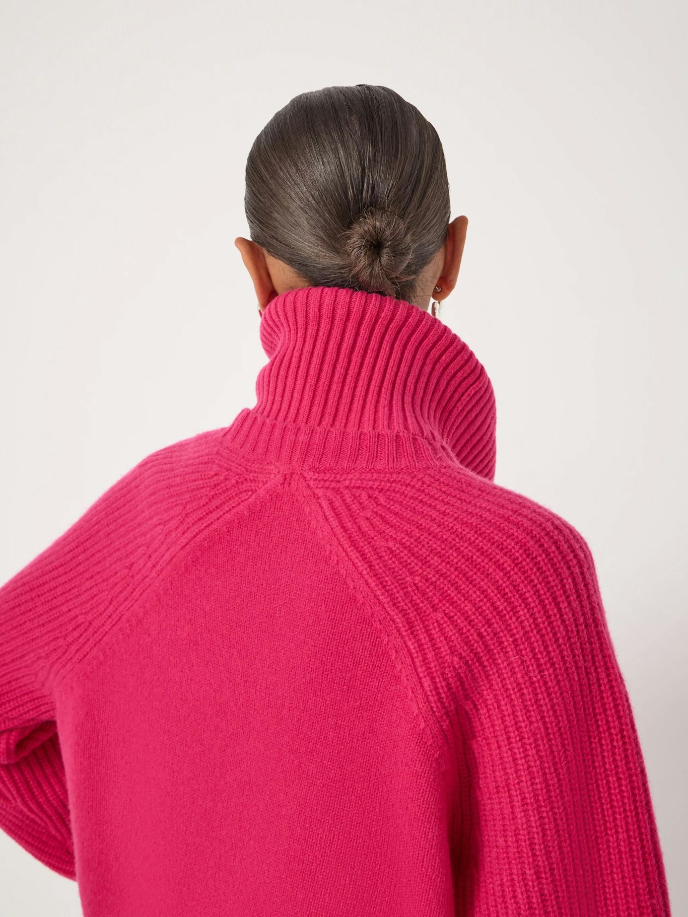 014402-1134-04 Mira Merino Wool Detachable Roll Neck Jumper