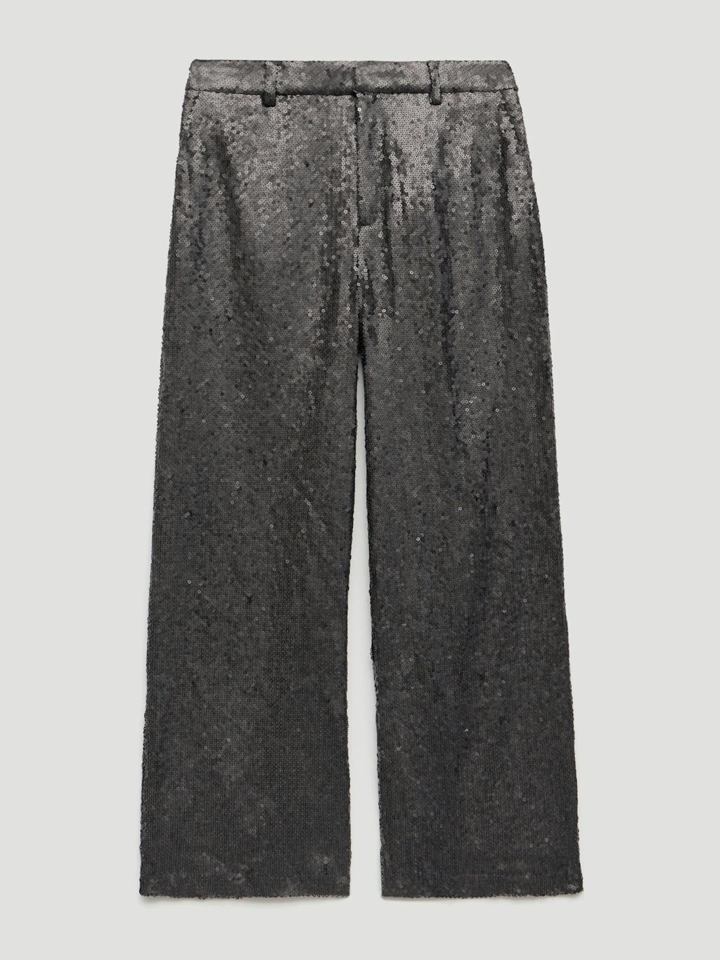 014521-0400-07 Holly Sequin Co-ord Wide Leg Trousers