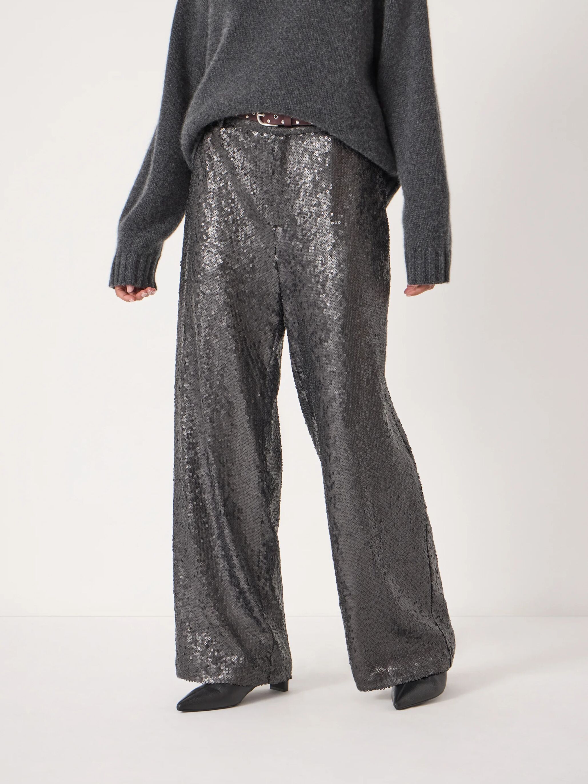 Holly Sequin Co-ord Wide Leg Trousers