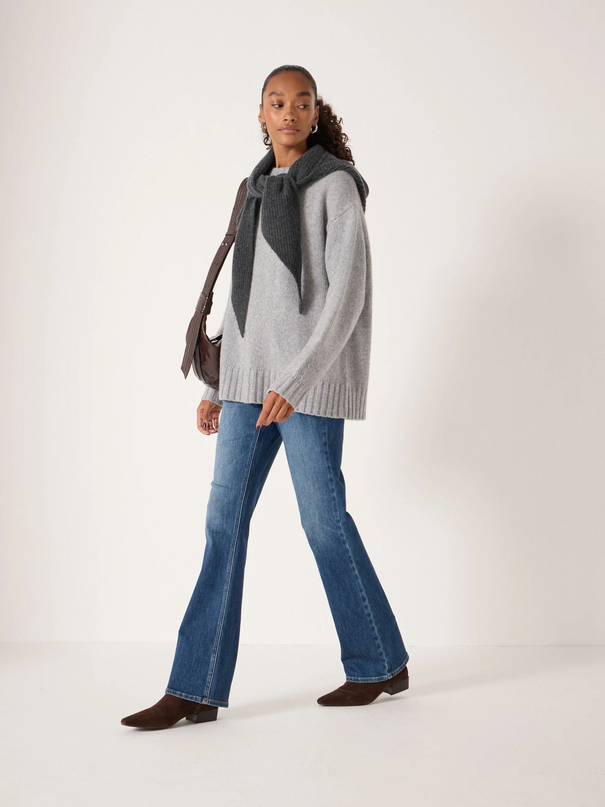 Cora Longline Chunky Cashmere Jumper