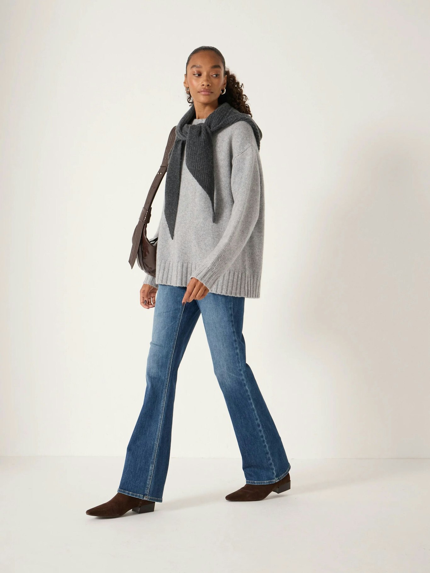 014161-2804-03 Cora Longline Chunky Cashmere Jumper