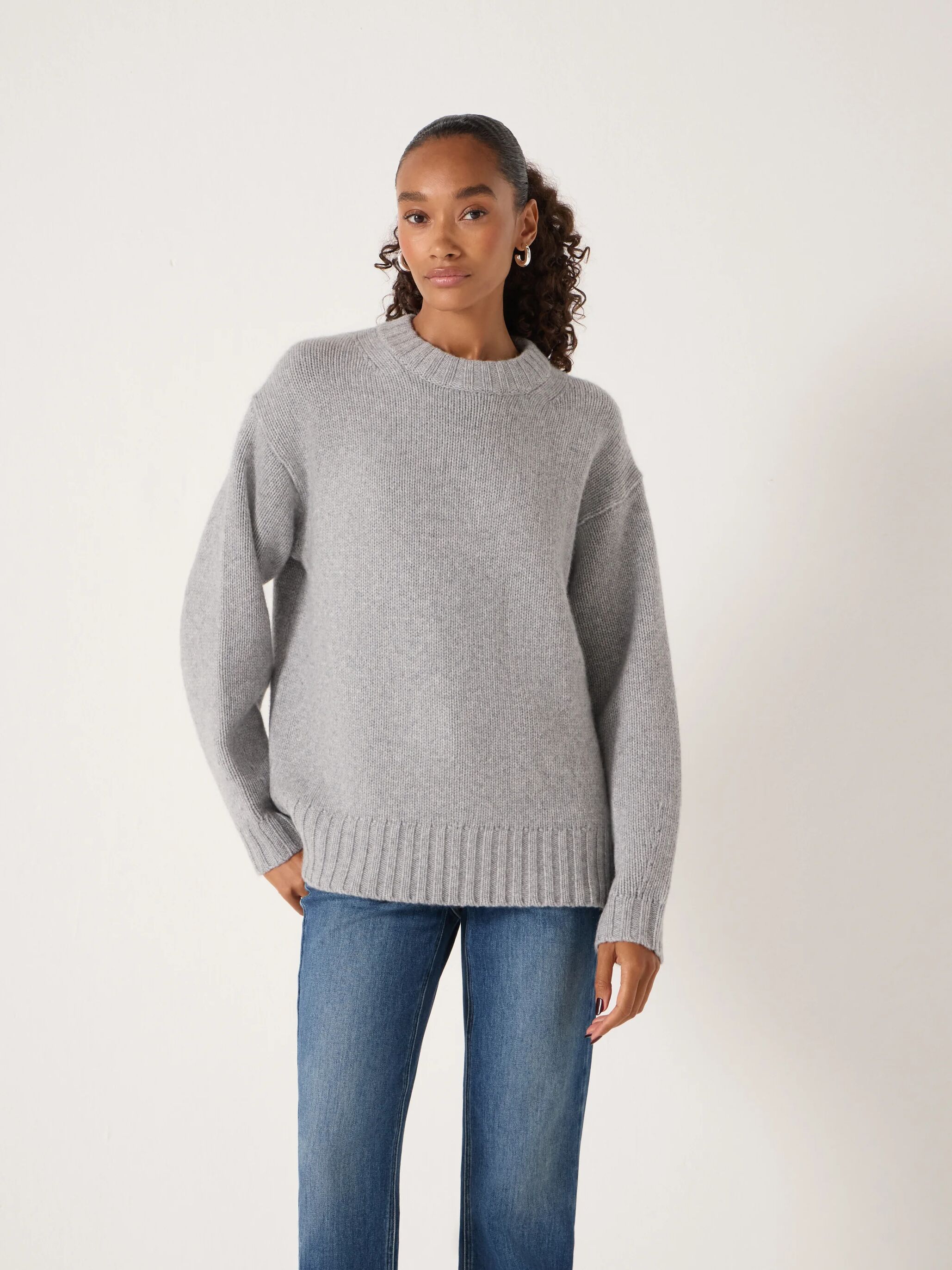 Cora Longline Chunky Cashmere Jumper