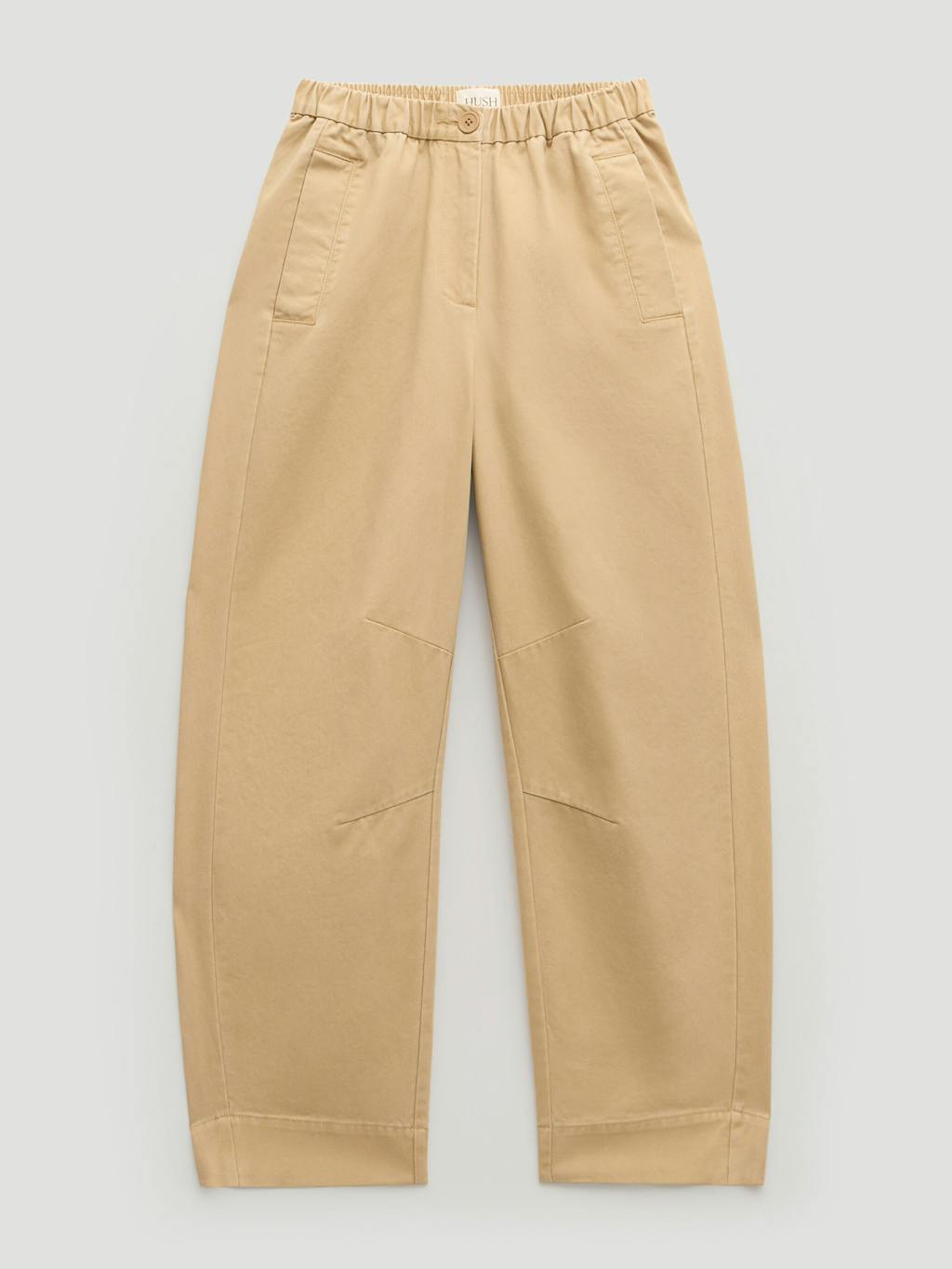 012702-2893-07 Jack Barrel Leg Pull On Cotton Trousers