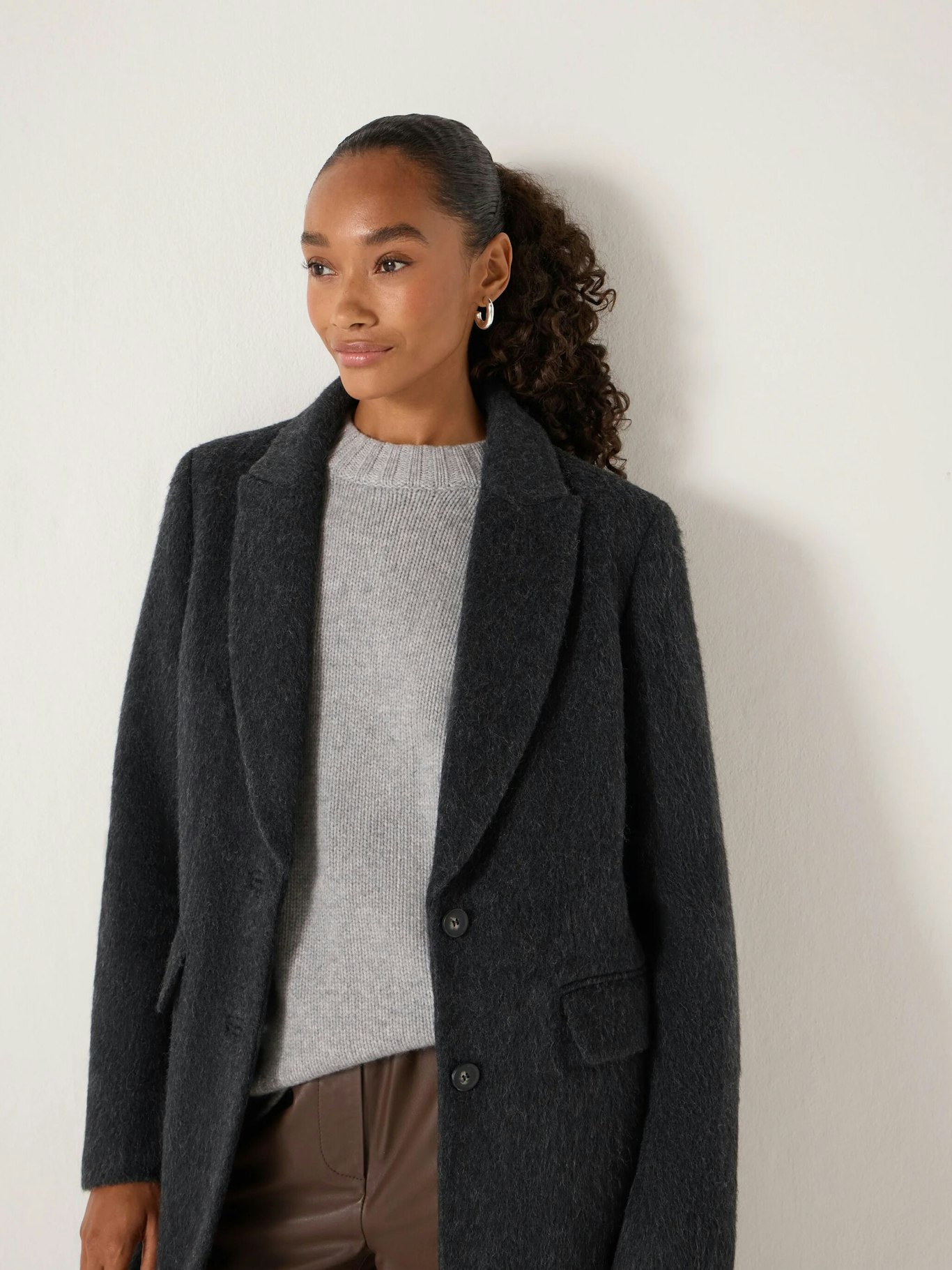 013867-0207-04 Meridah Oversized Italian Wool Coat