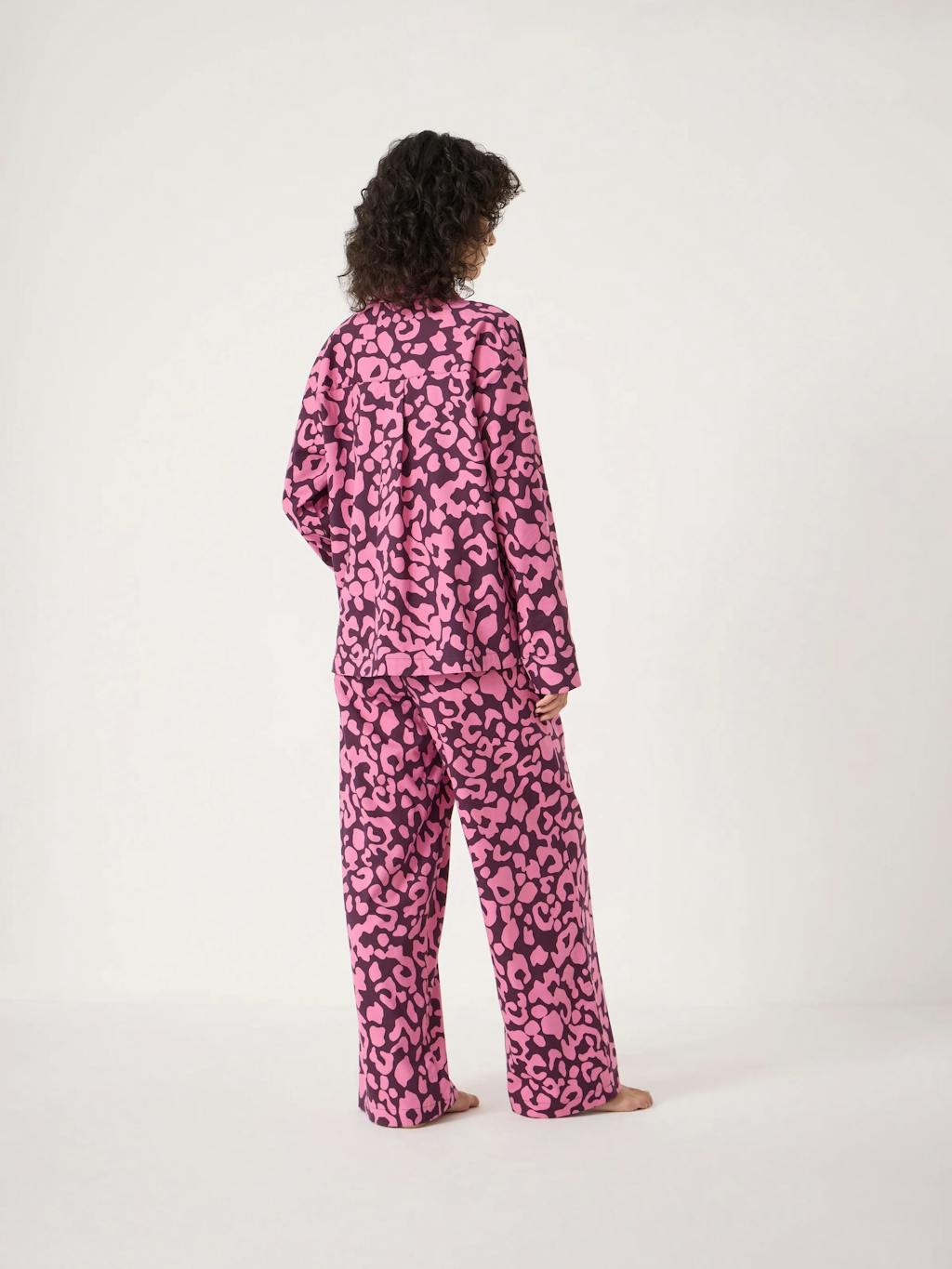 014046-4856-04 Brushed Cotton Animal Print Pyjamas