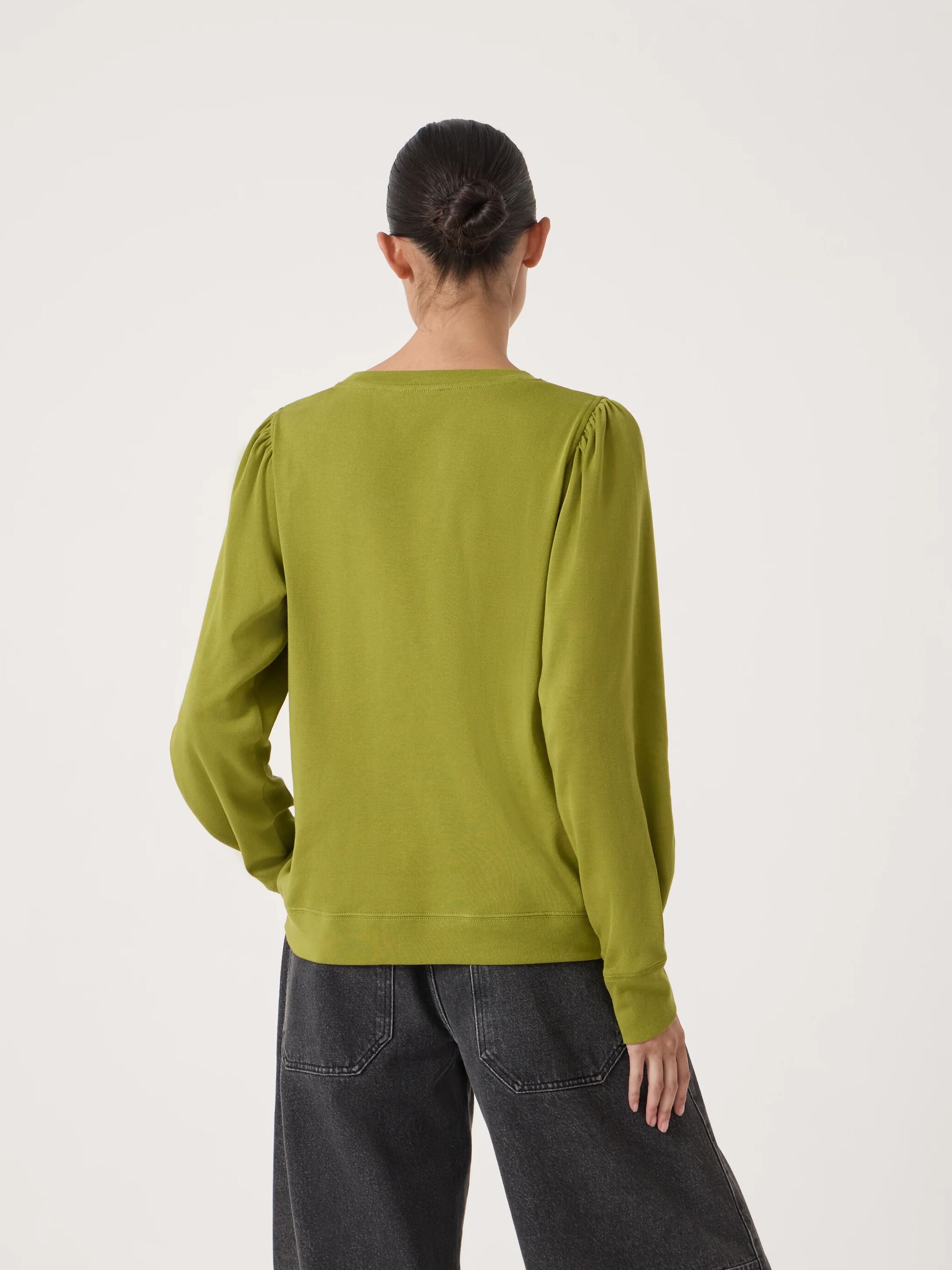 Emily Puff Sleeve Cotton Jersey Top