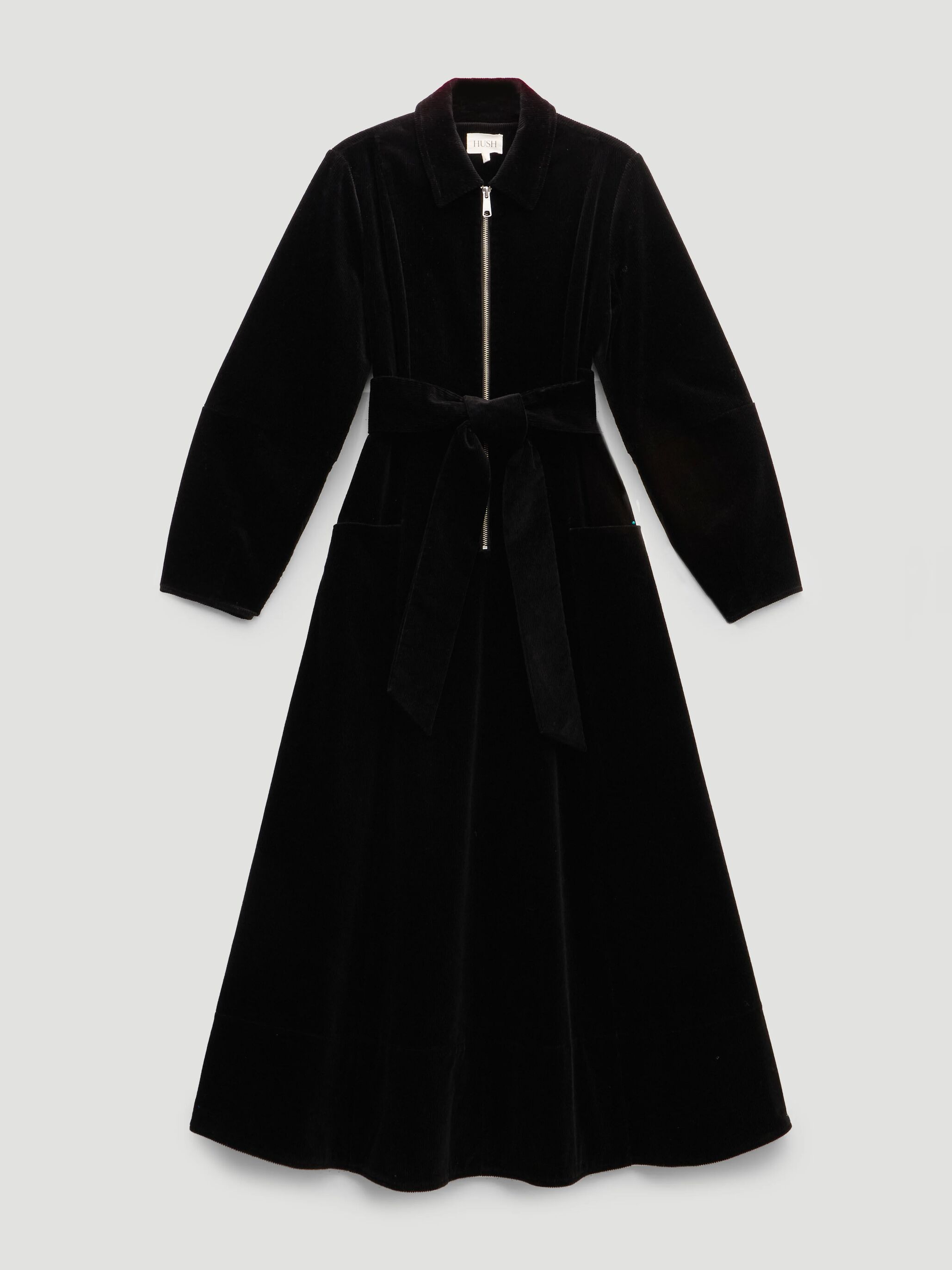 Cotton Cord Midi Dress