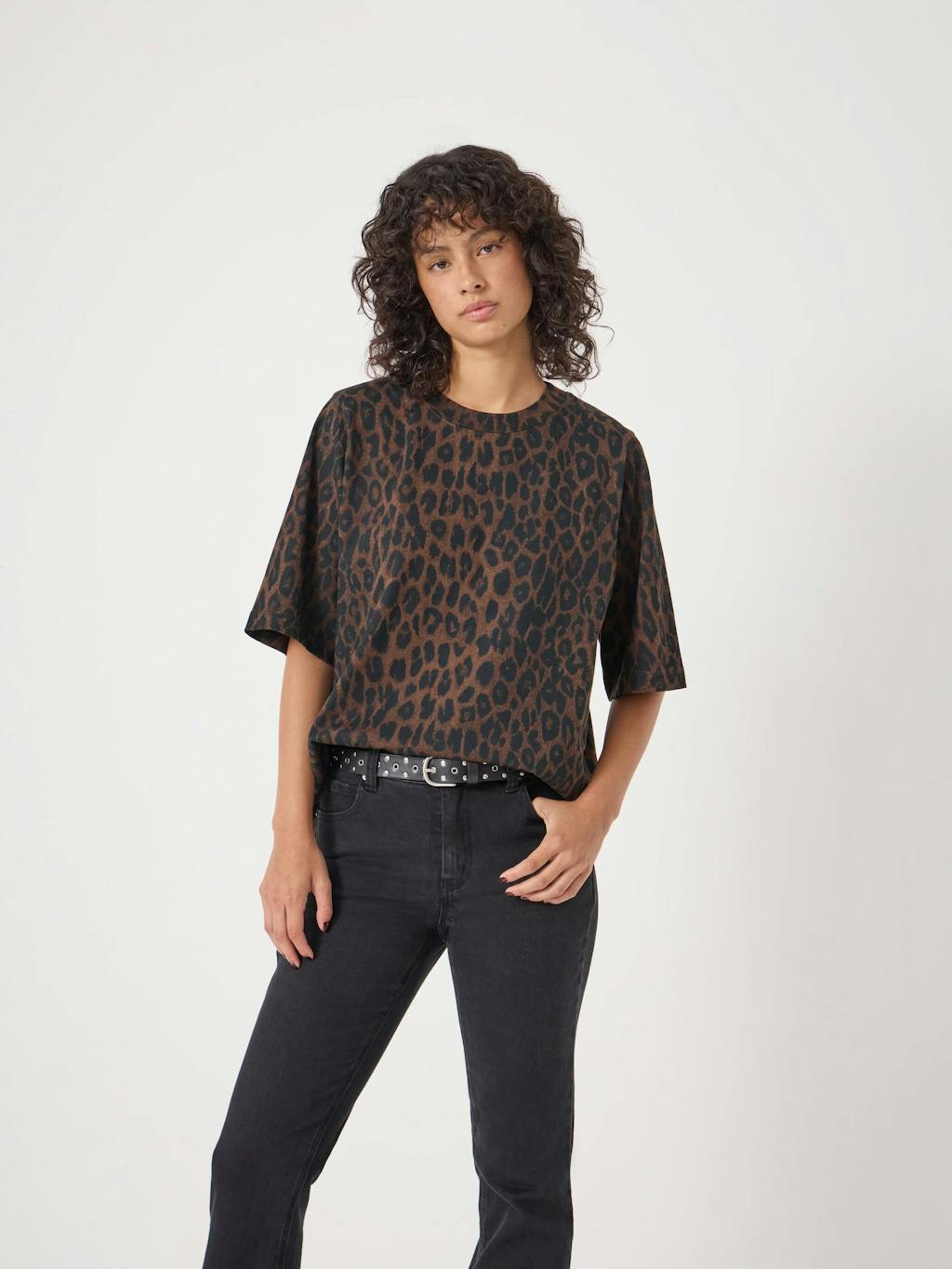 014548-4604-01 Romina Leopard Print T-Shirt