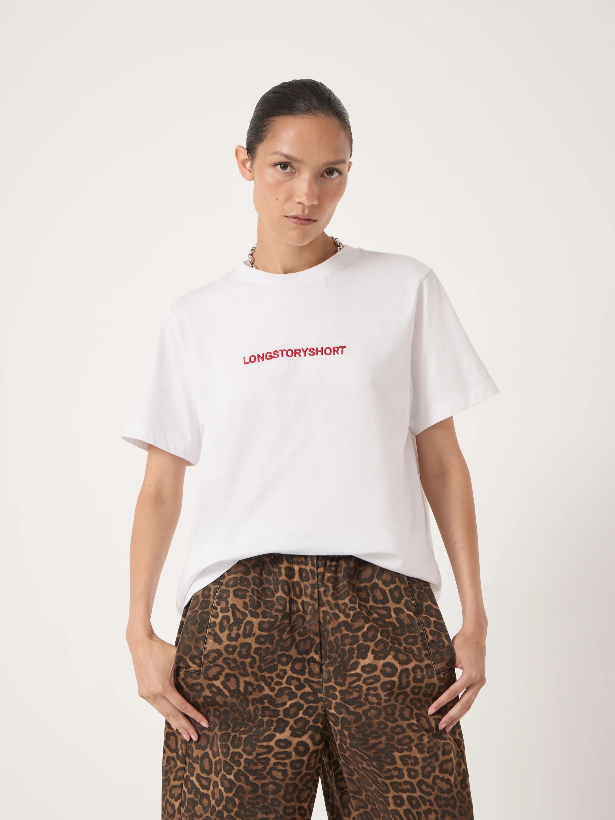 Long Story Short Slogan T-Shirt