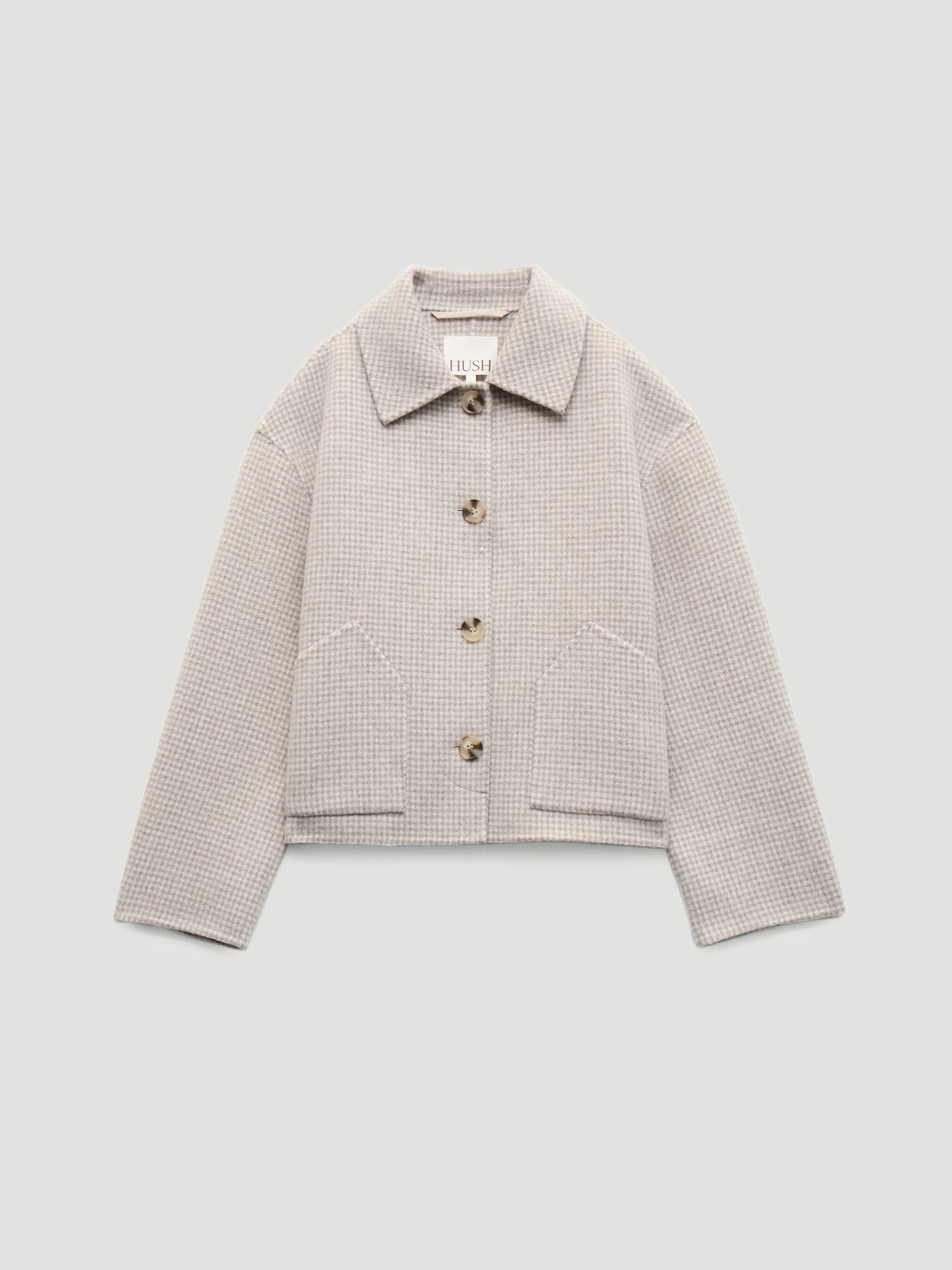 Checked Double Faced Jacket