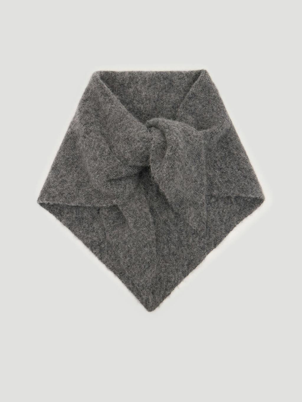 014309-2805-02 Alpaca-Blend Triangle Scarf