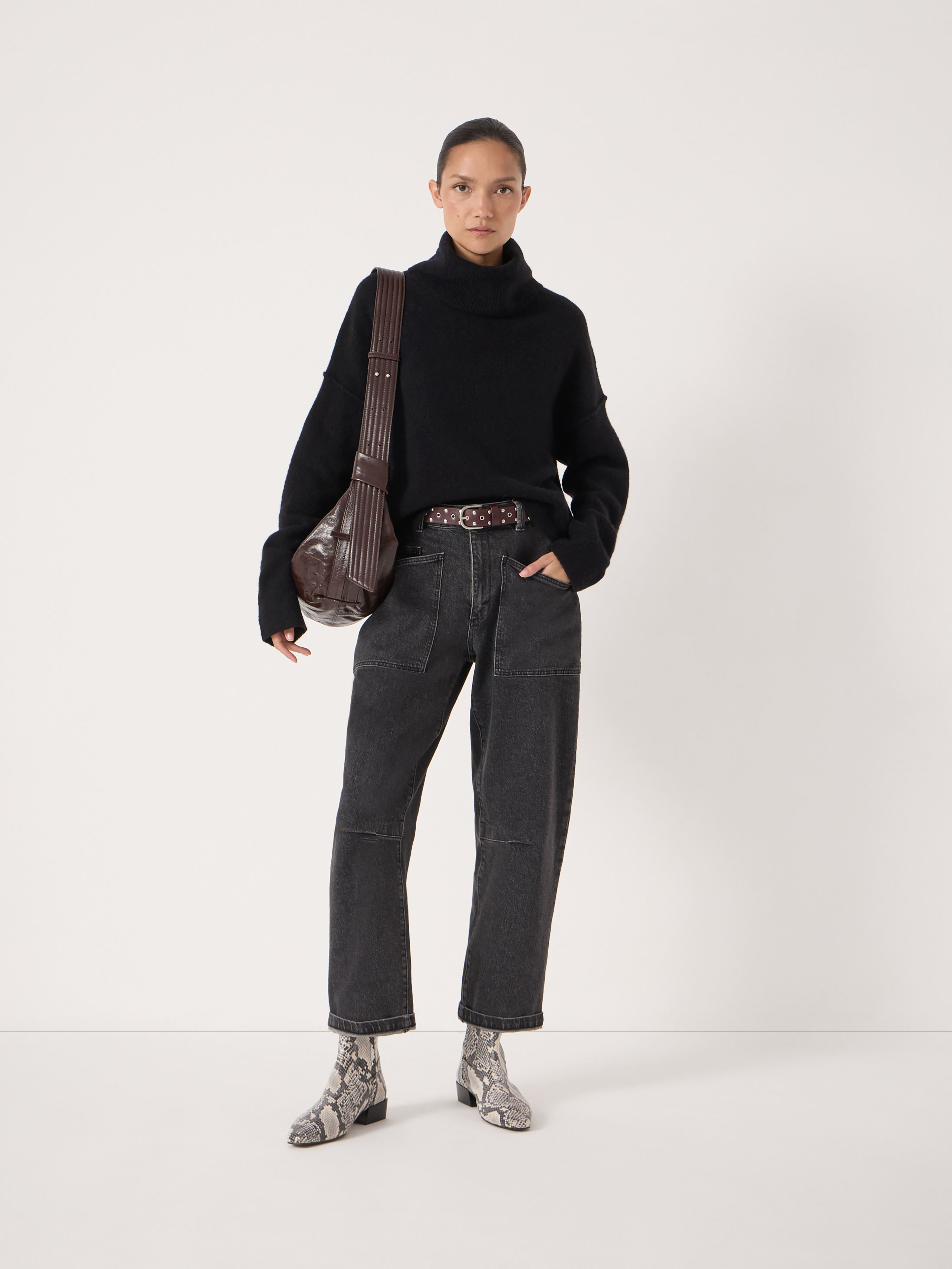 Meryl Short Wool Blend Jumper