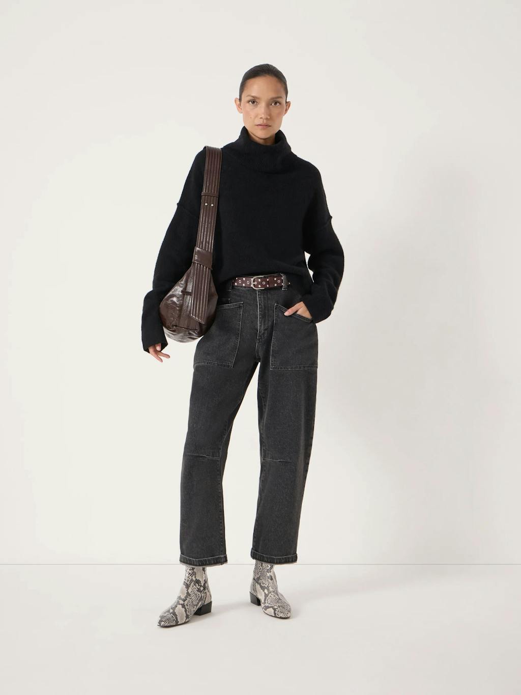 014205-0456-01 Meryl Short Wool Blend Jumper