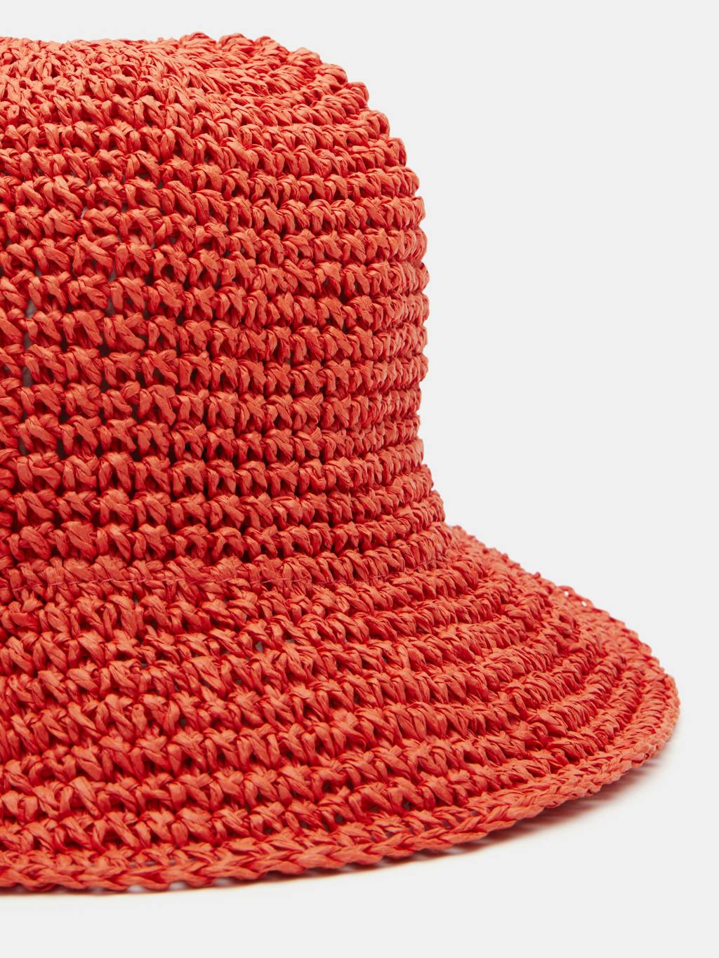 011532-0056-03 Remy Raffia Bucket Hat