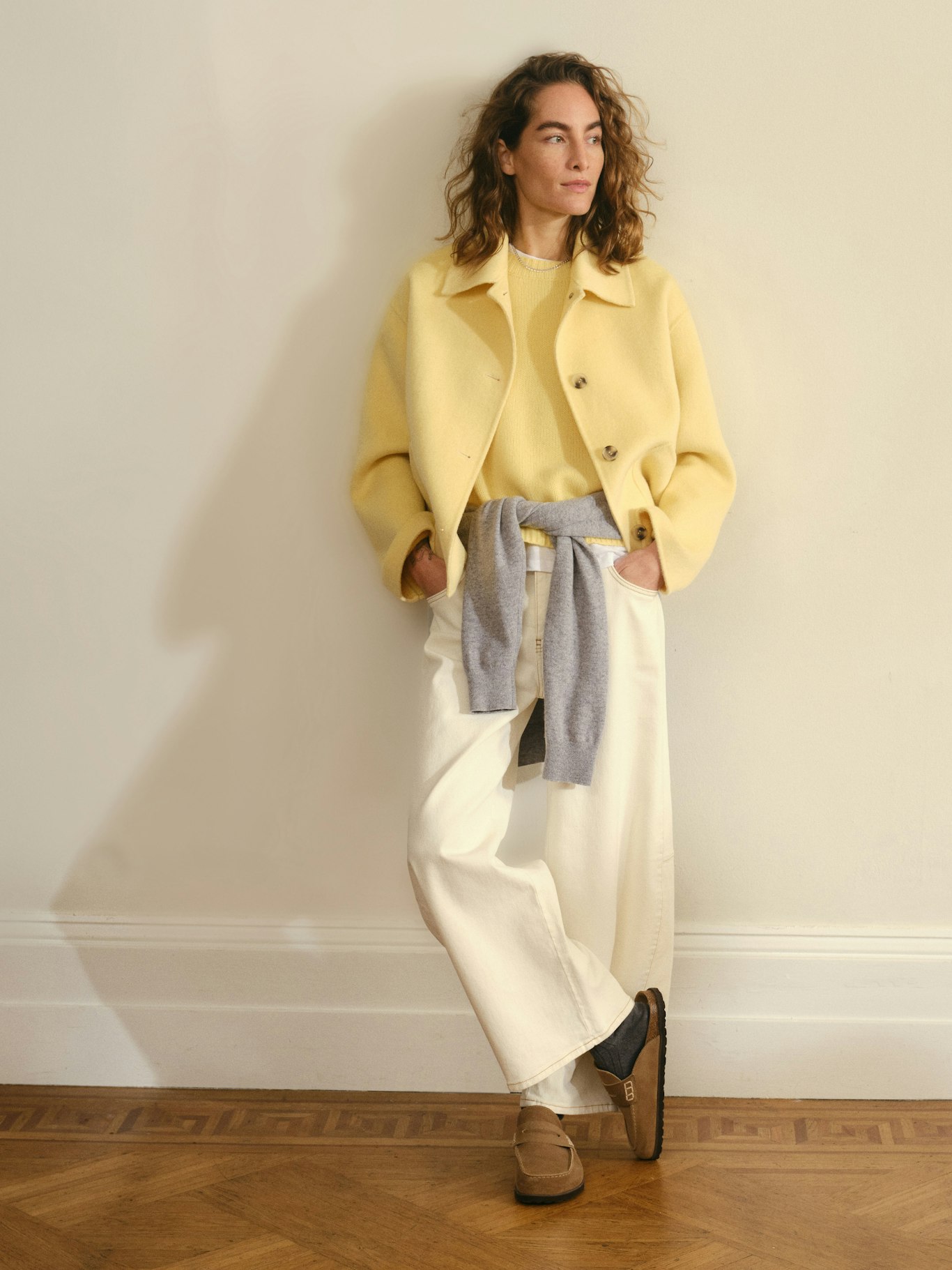 014305-0009-10 Pure Wool Double Faced Jacket