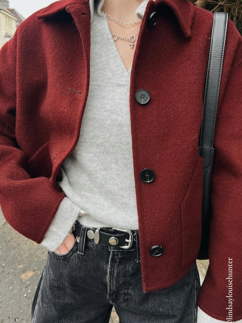 014305-1319-07 Pure Wool Double Faced Jacket