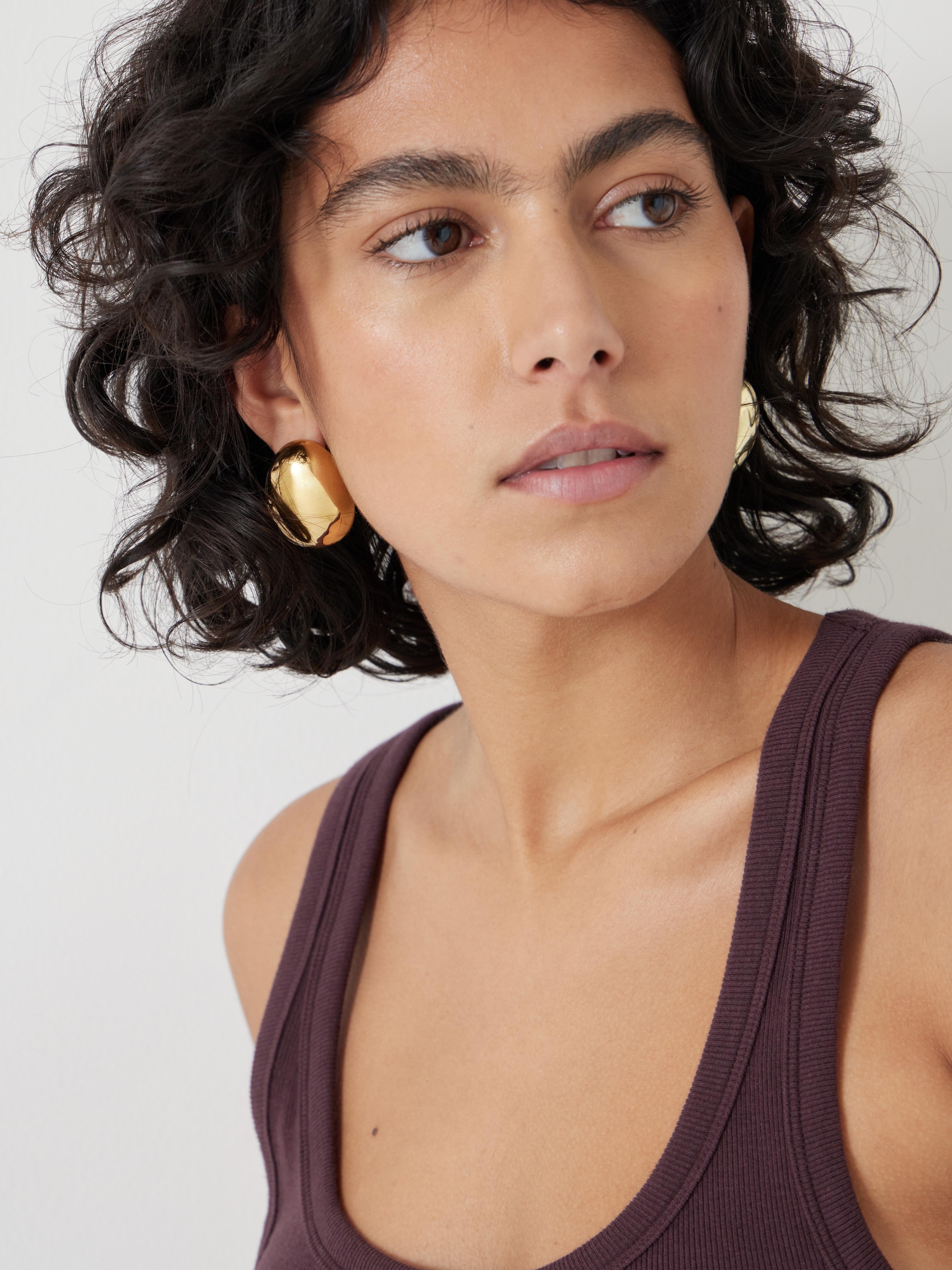 Chunky Pebble Earrings