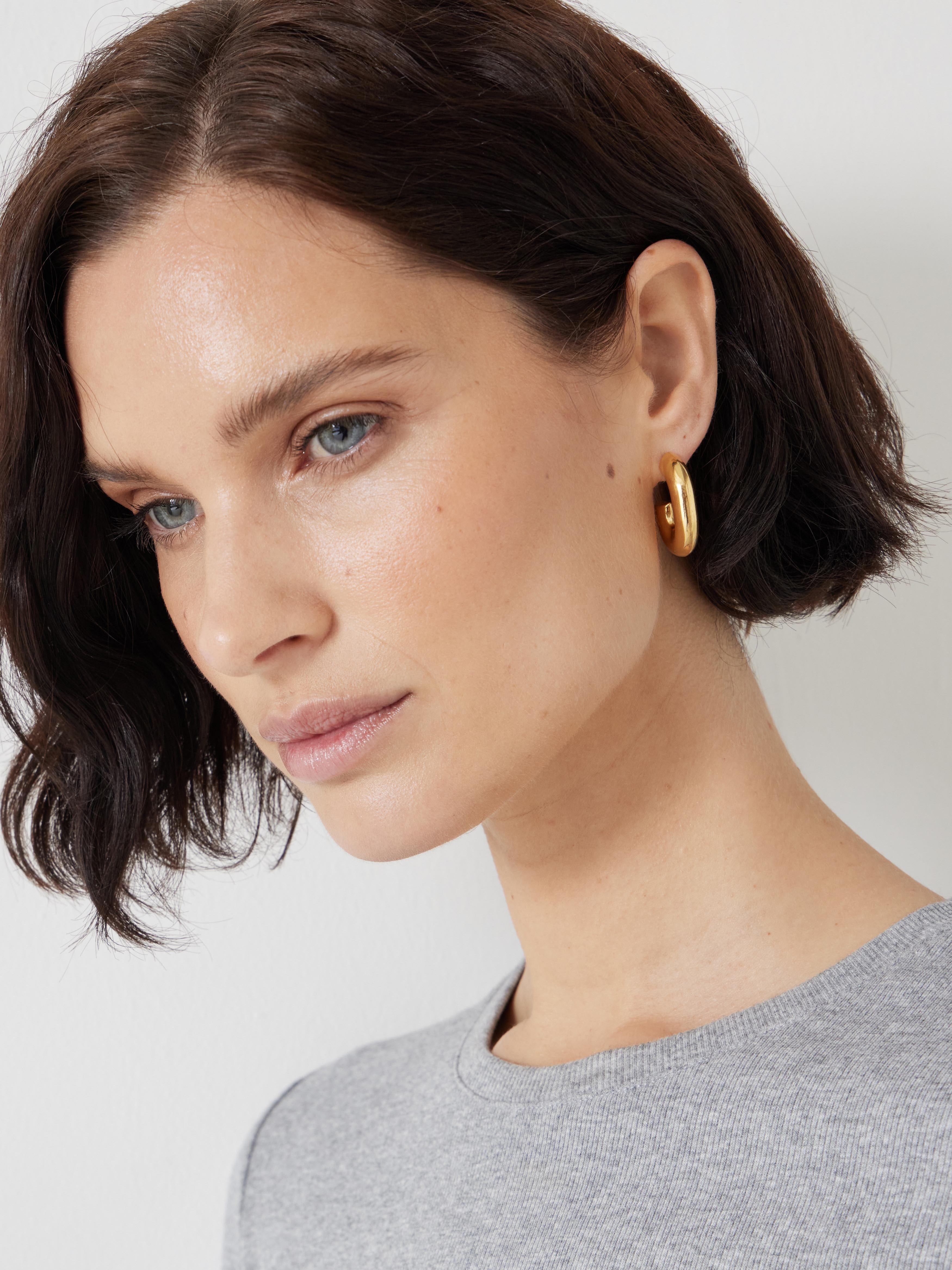 Chubby Hoop Earrings