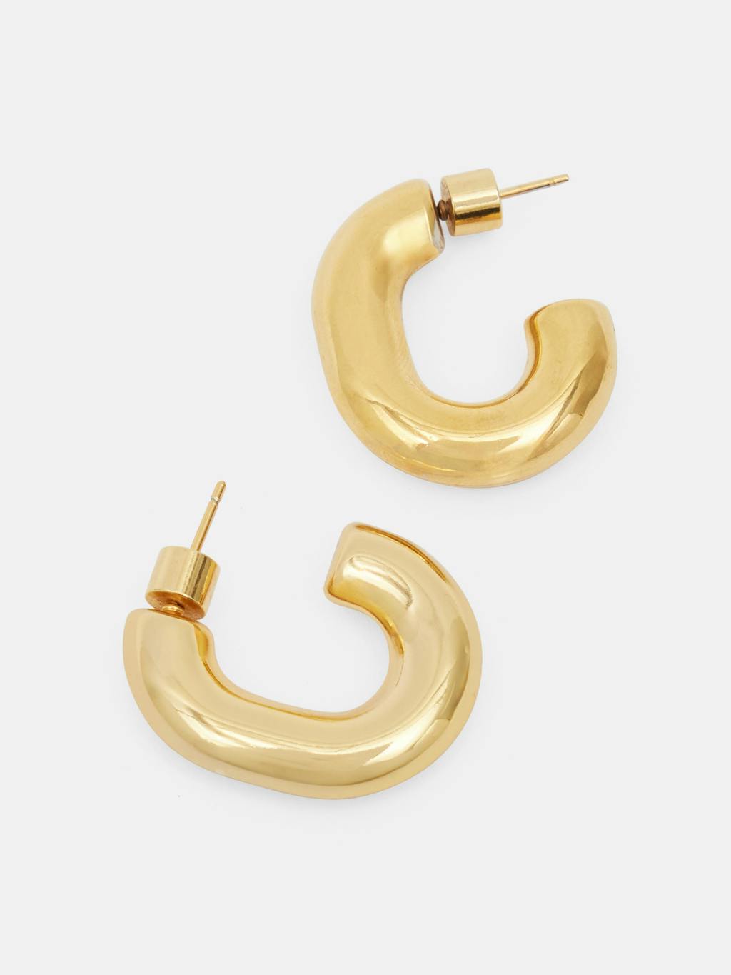 013855-3037-03 Chubby Hoop Earrings